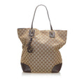 Gucci GG Canvas Tote Bag (SHG-17657)