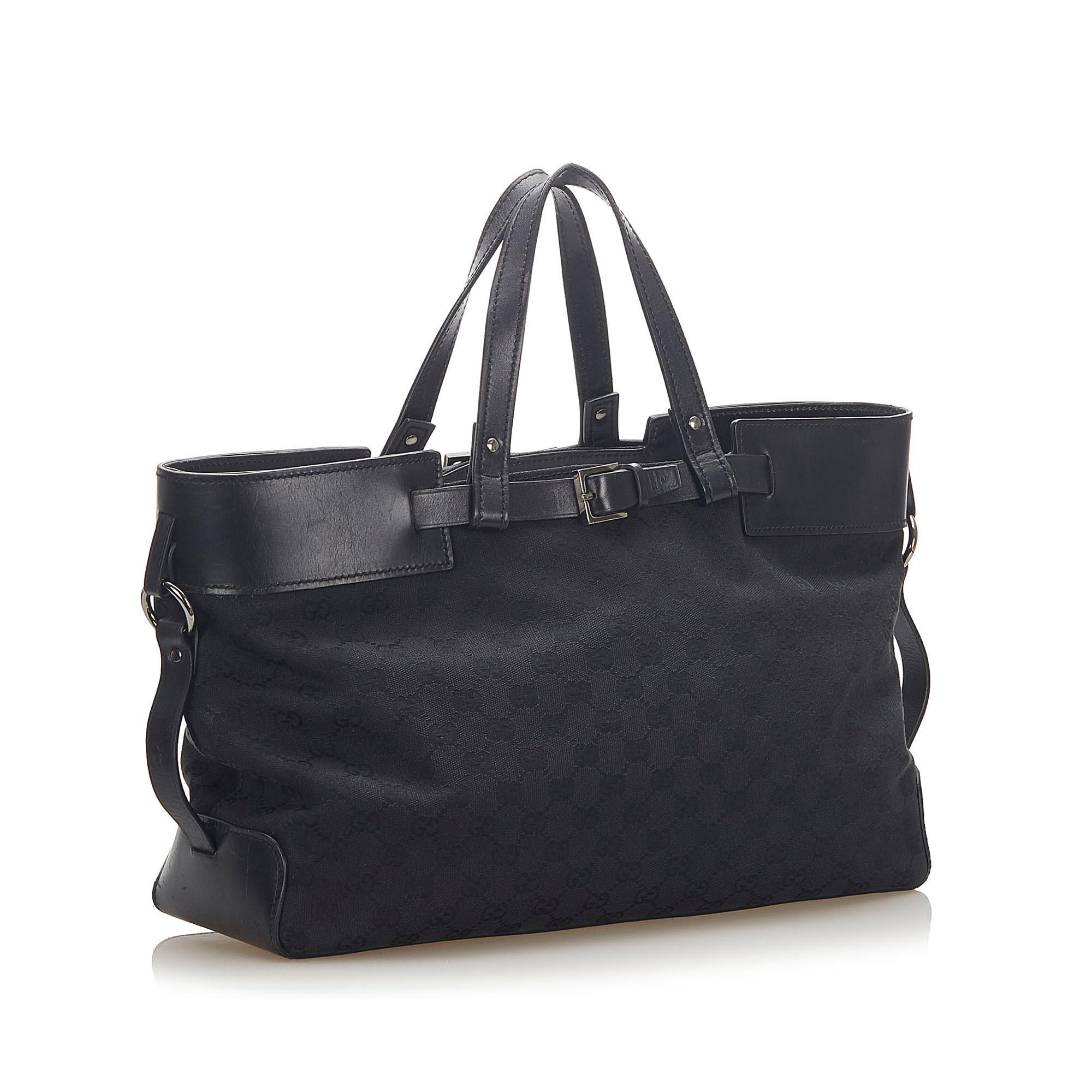 Gucci GG Canvas Tote Bag (SHG-17660)