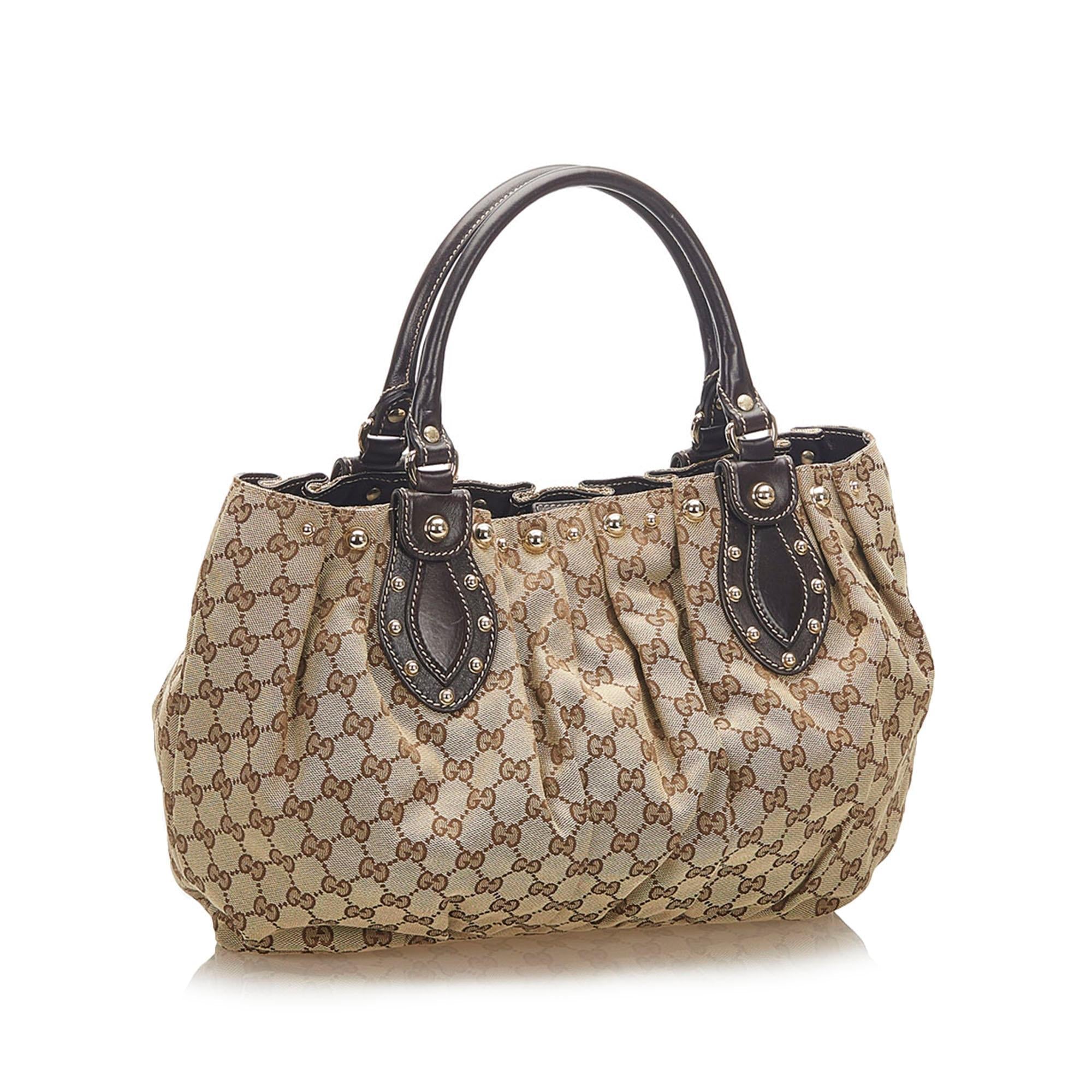 Gucci GG Canvas Tote Bag (SHG-18537)