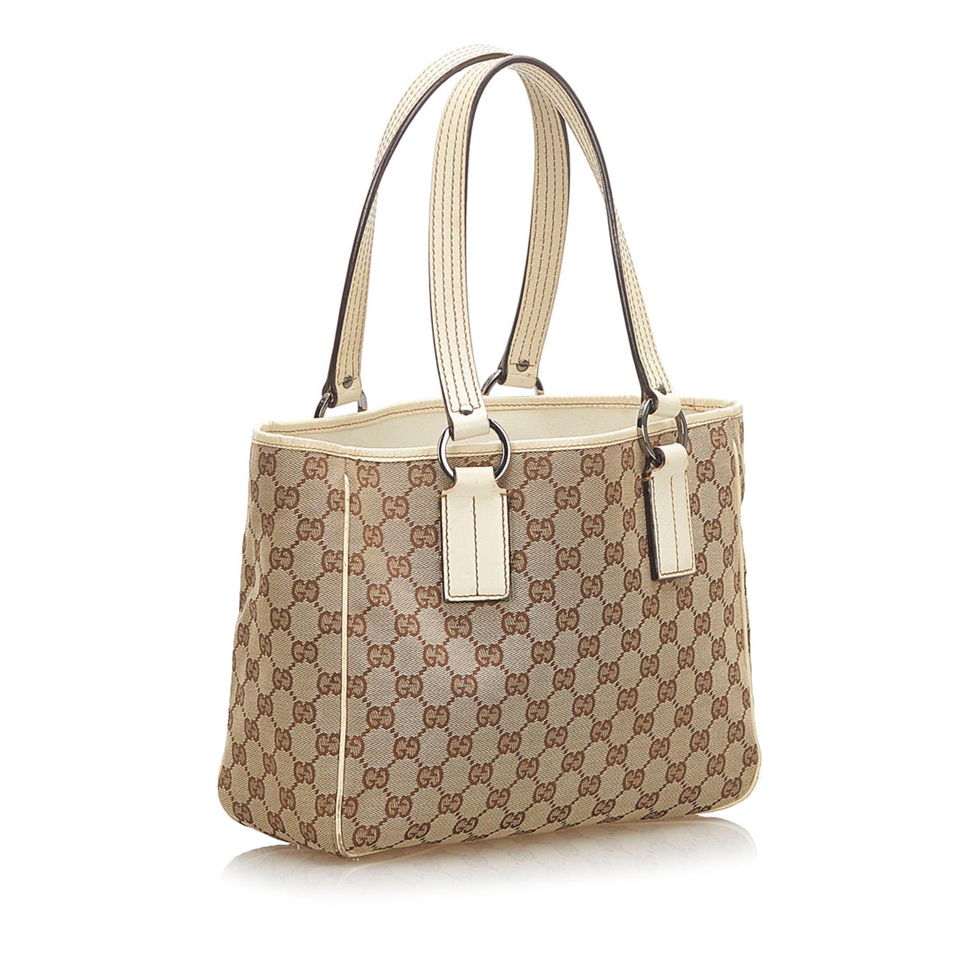 Gucci GG Canvas Tote Bag (SHG-18540)