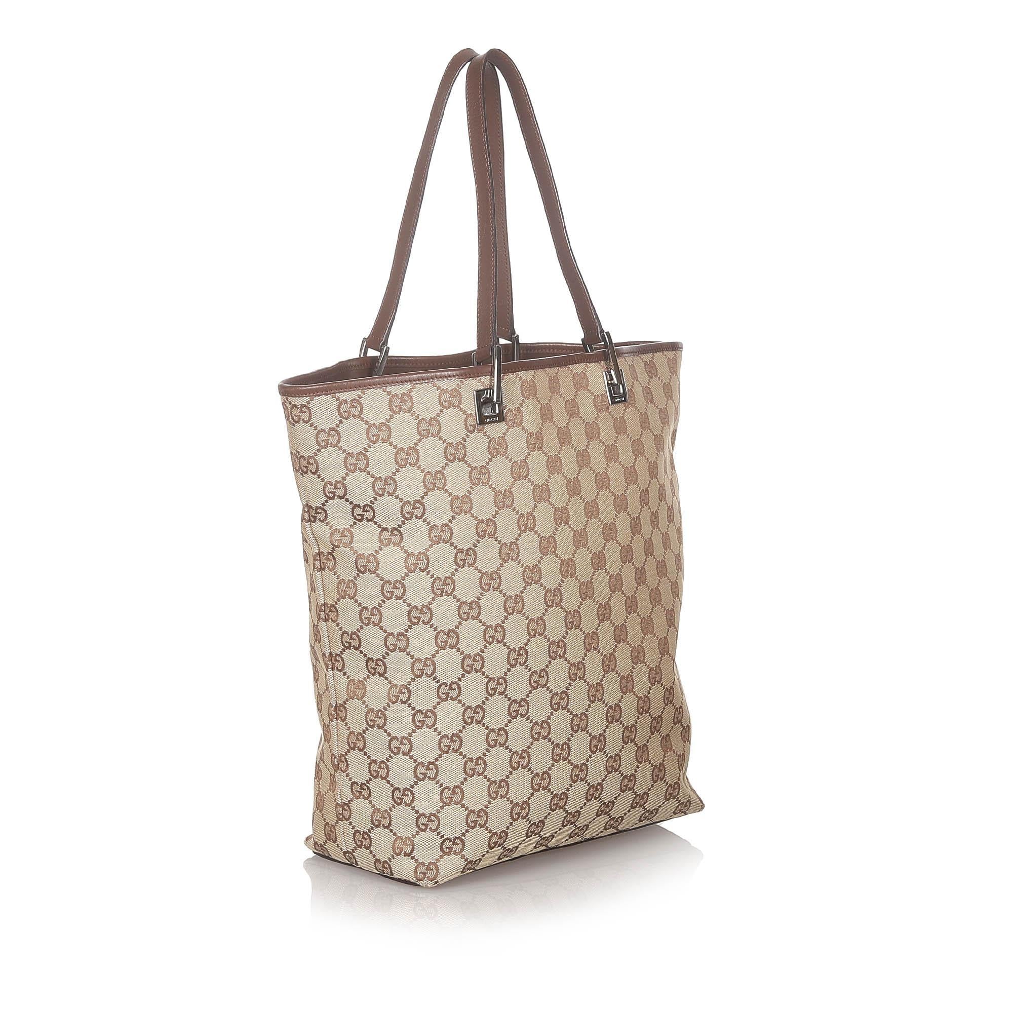 Gucci GG Canvas Tote Bag (SHG-20544)
