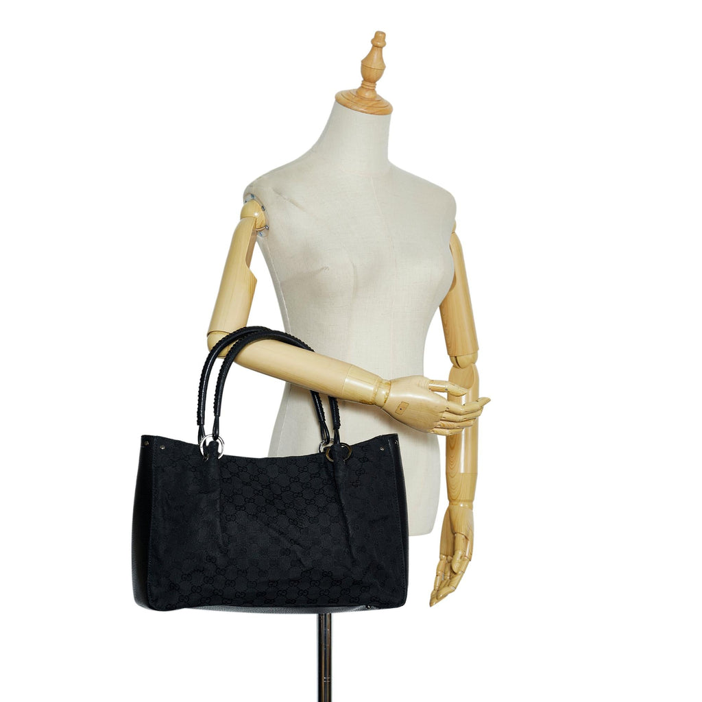 Gucci GG Canvas Tote Bag (SHG-ndzCIt)