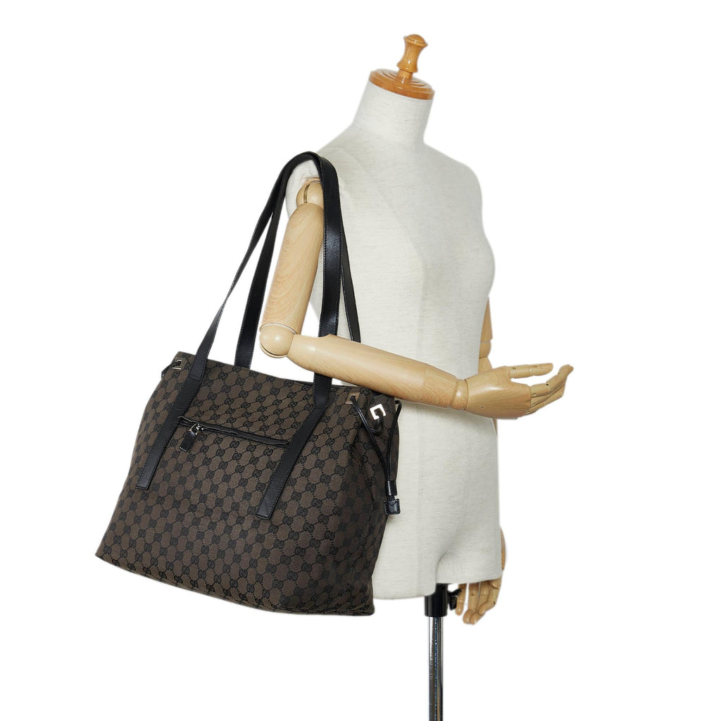 Gucci GG Canvas Tote Bag (SHG-x7xzuu)