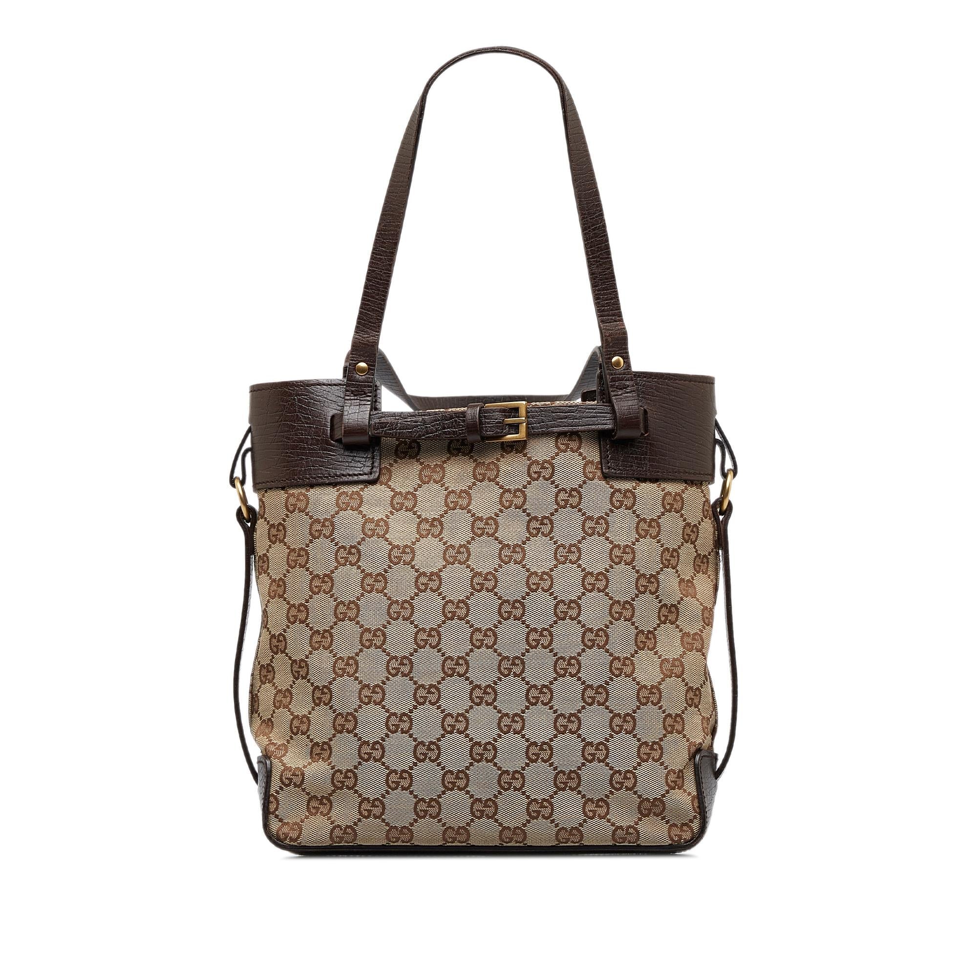 Gucci GG Canvas Tote Bag (SHG-xXacve)