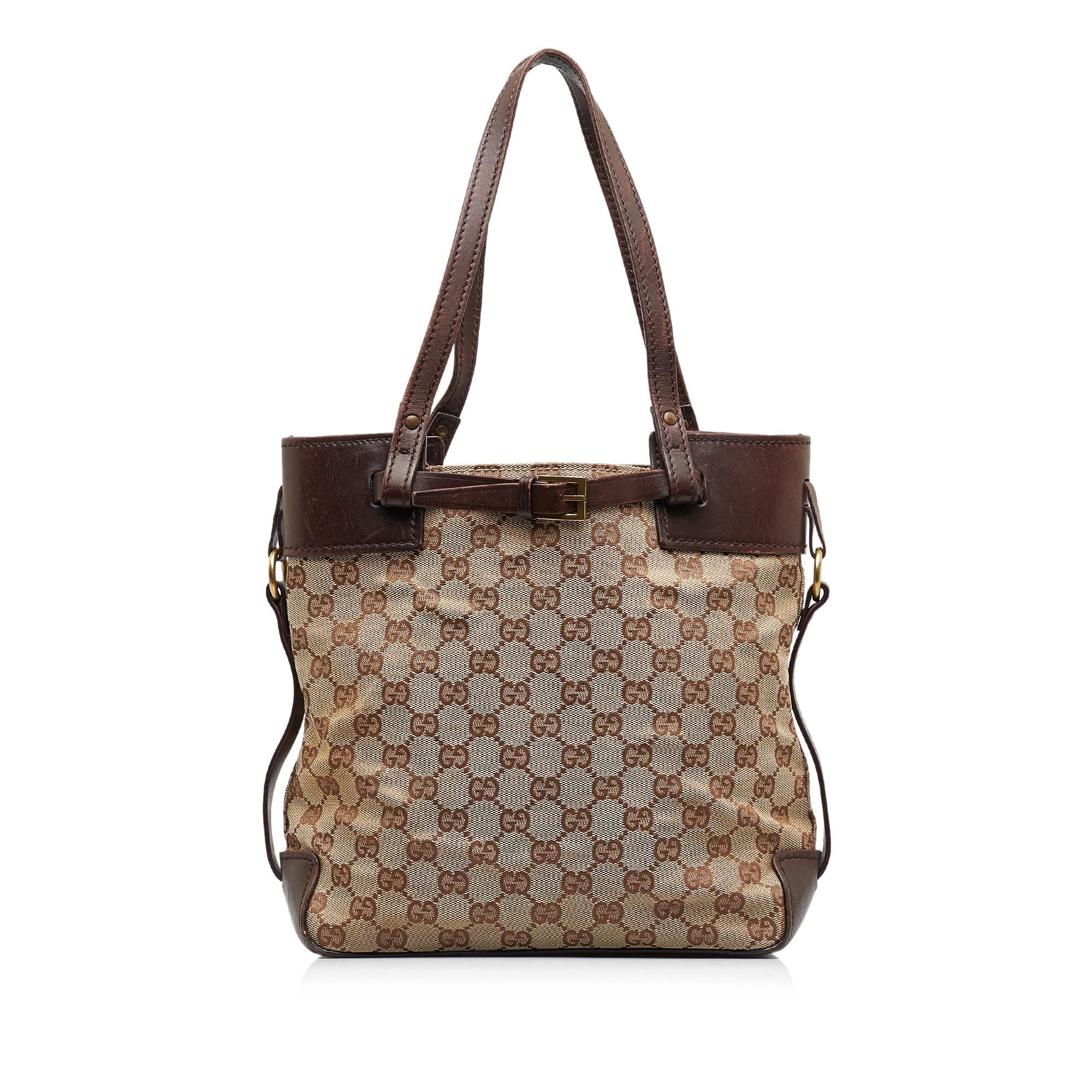 Gucci GG Canvas Tote Bag (SHG-fBmDQn)