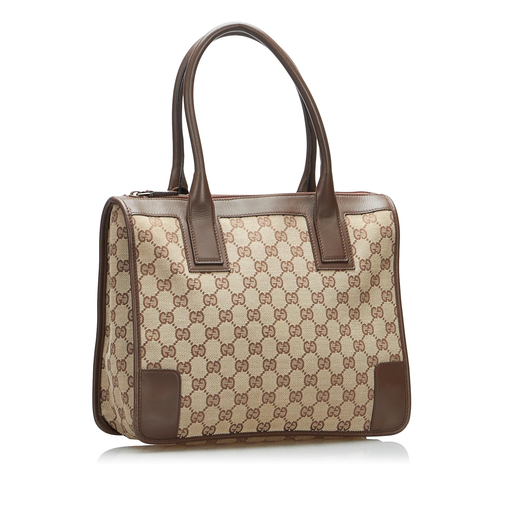 Gucci GG Canvas Tote (SHG-rxxO5q)
