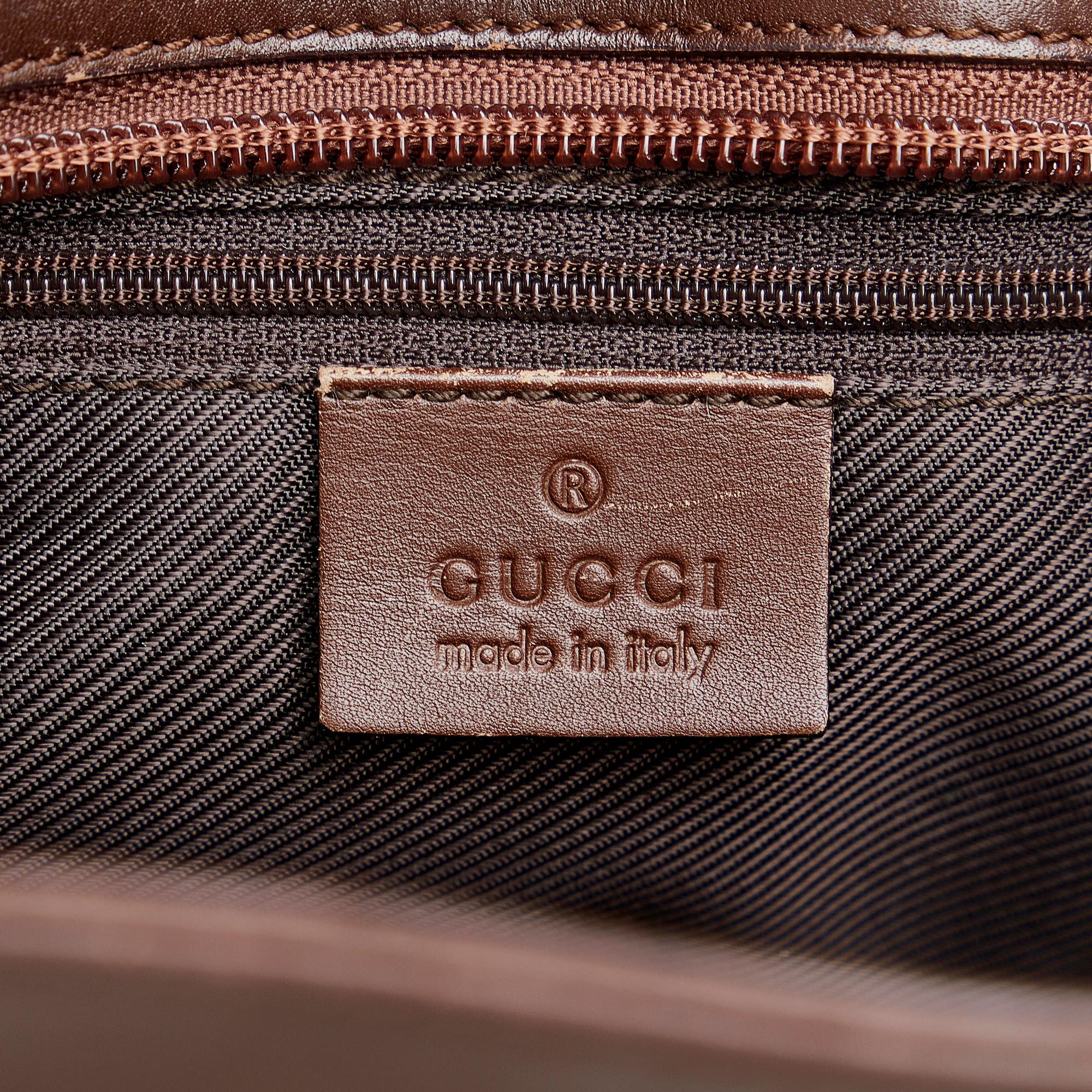 Gucci GG Canvas Tote (SHG-Qrdclg)