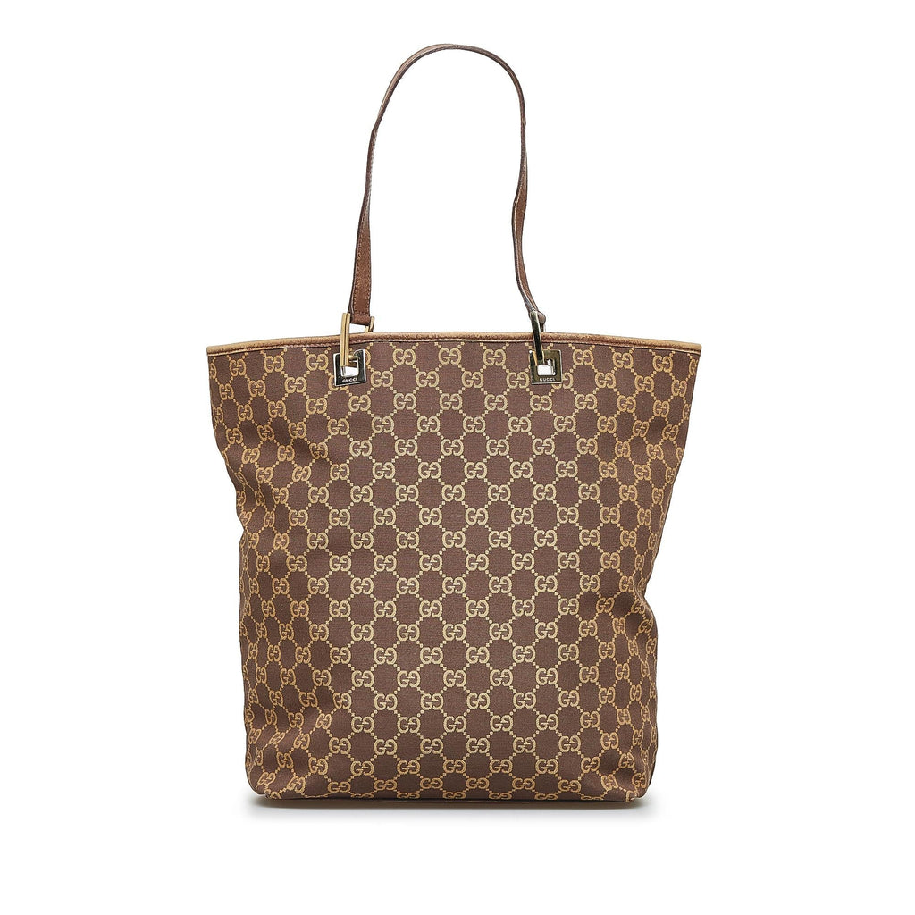 Gucci GG Canvas Tote (SHG-SAIPPx)