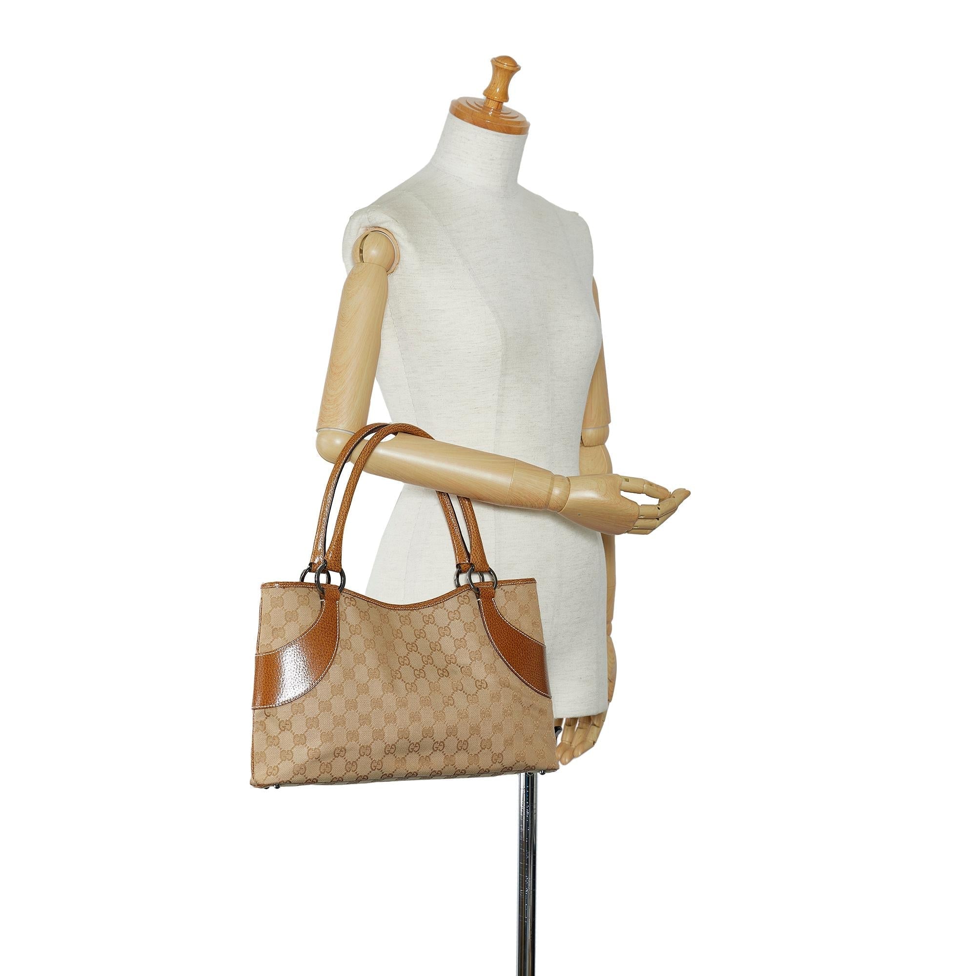 Gucci GG Canvas Tote (SHG-1Ir5gA)