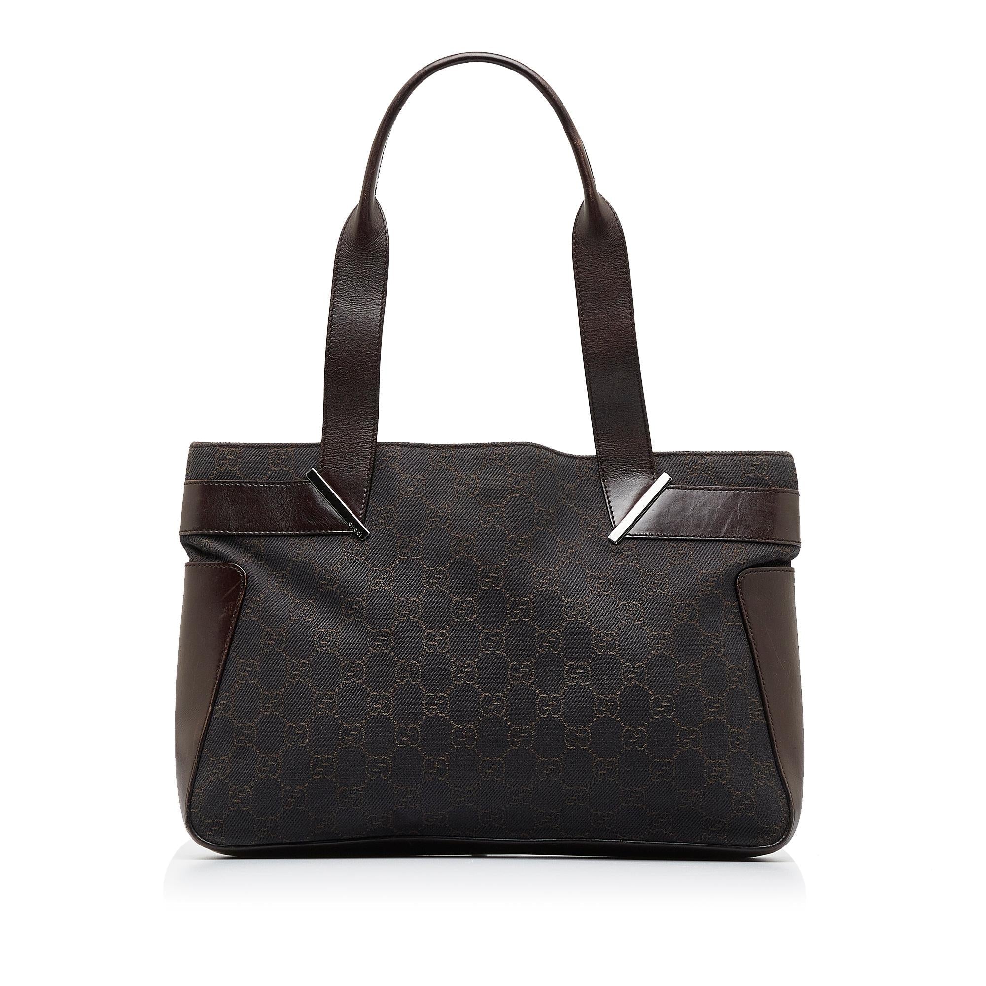 Gucci GG Canvas Tote (SHG-L7m7aX)