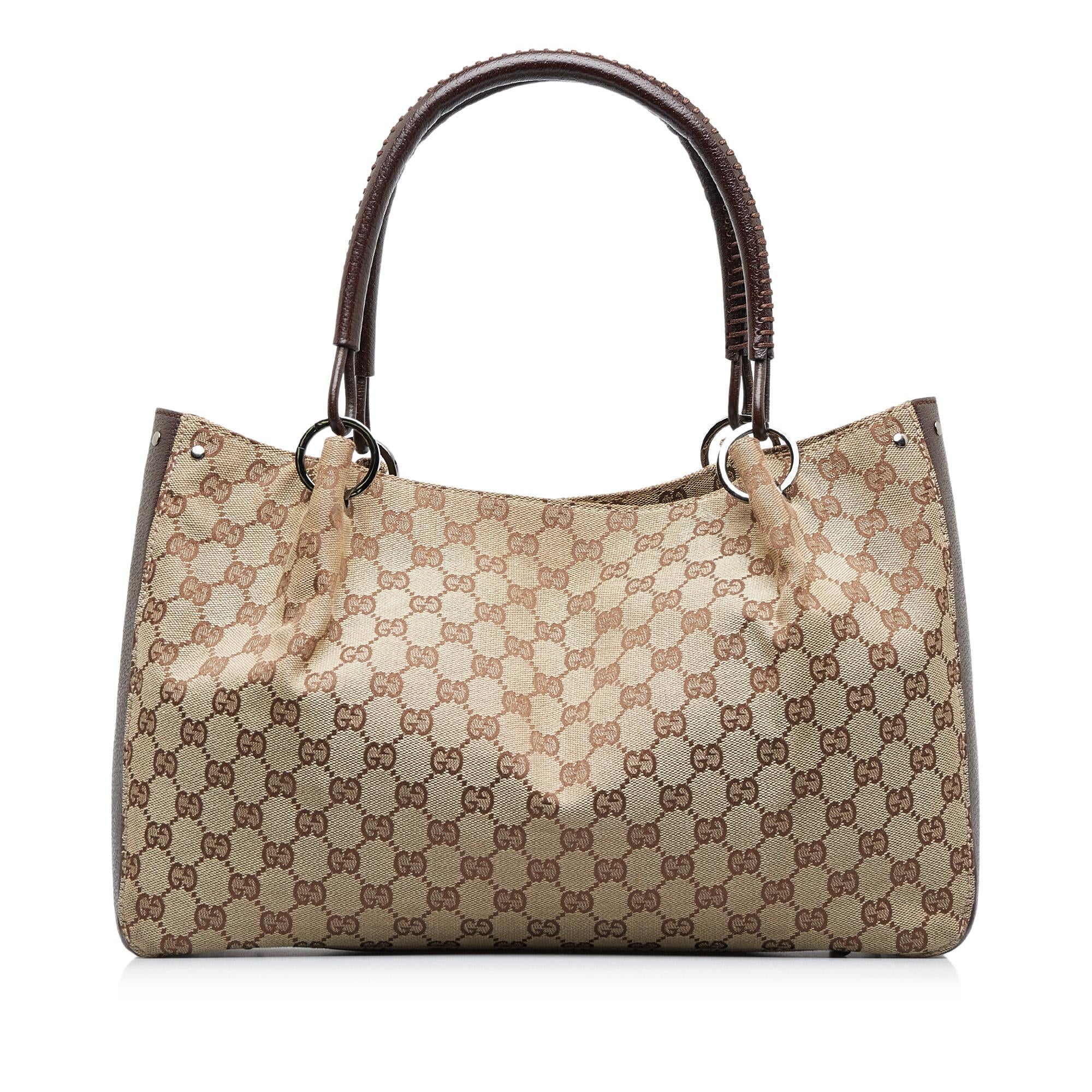 Gucci GG Canvas Tote (SHG-19tYgv)