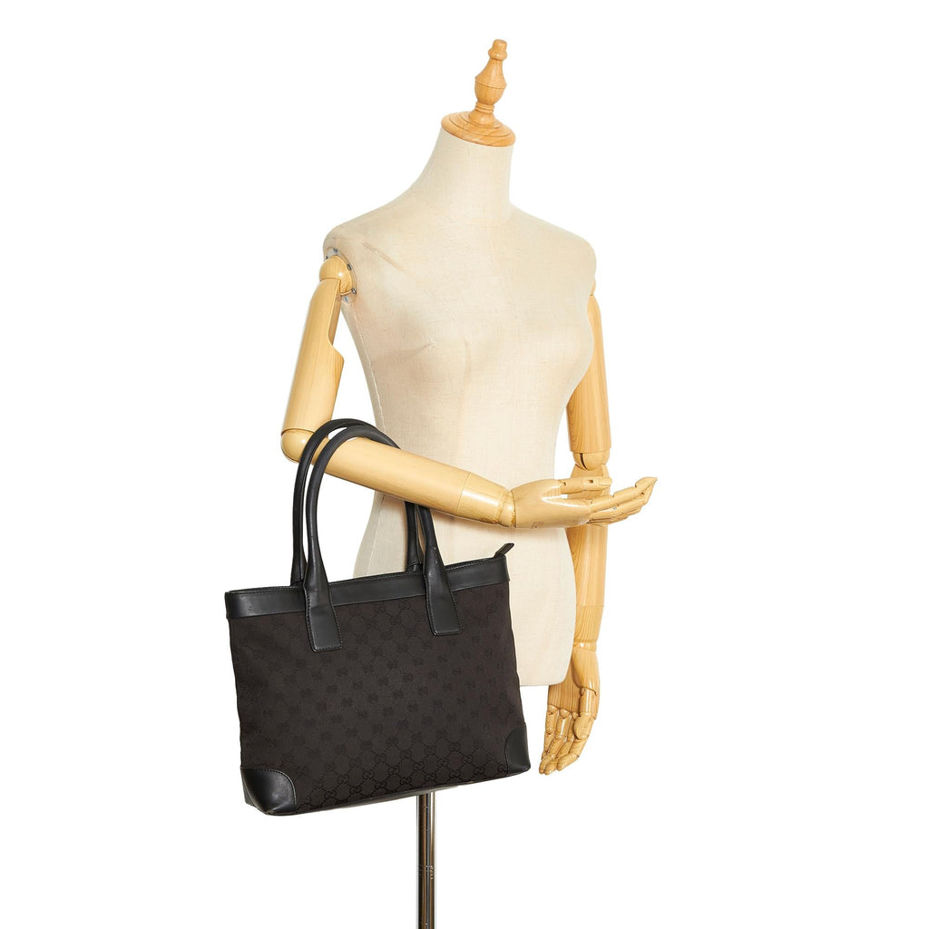Gucci GG Canvas Tote (SHG-wcgeZ5)