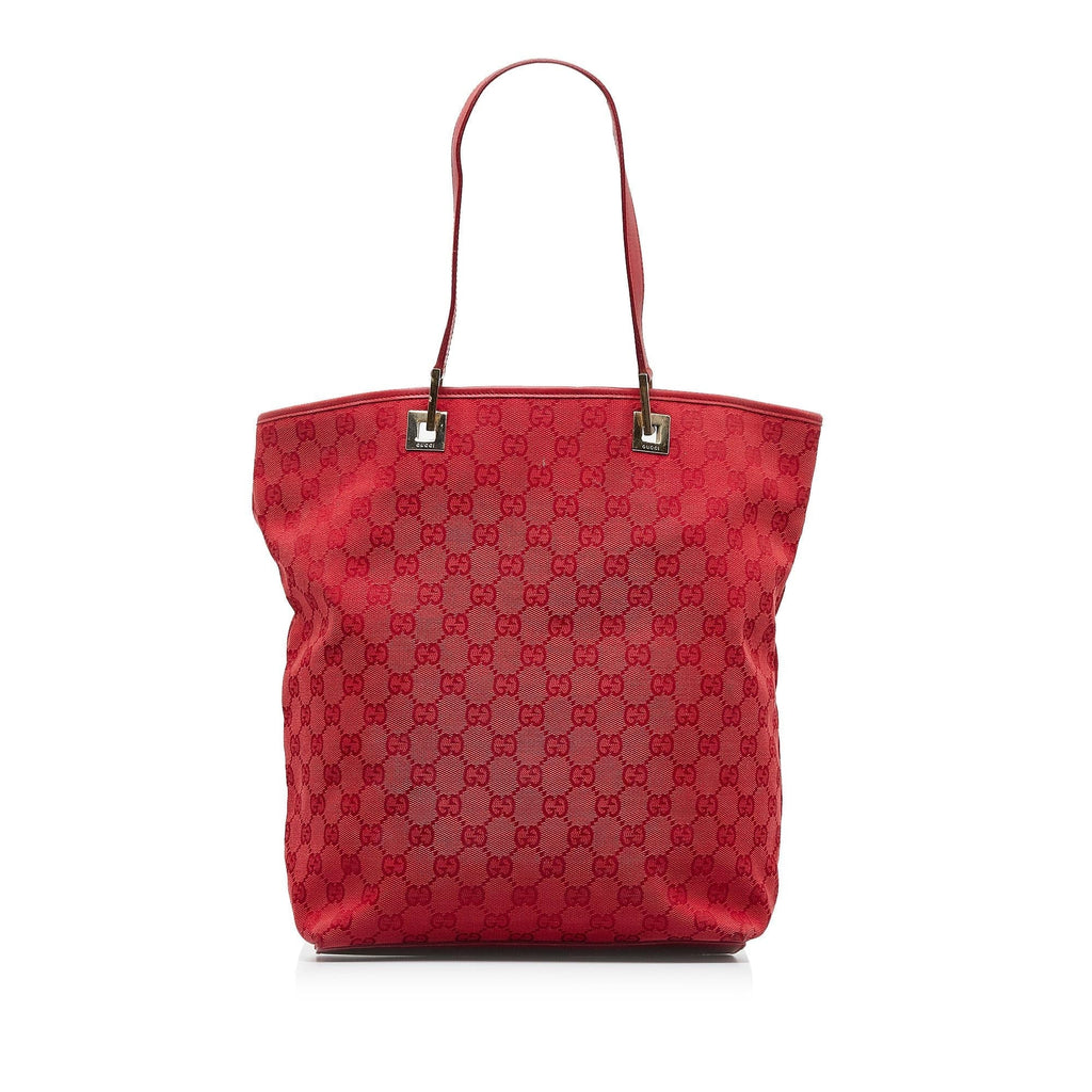 Gucci GG Canvas Tote (SHG-MZWeIu)