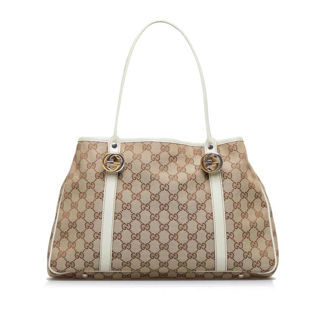 Gucci GG Canvas Twins Tote Bag (SHG-ZN7C76)