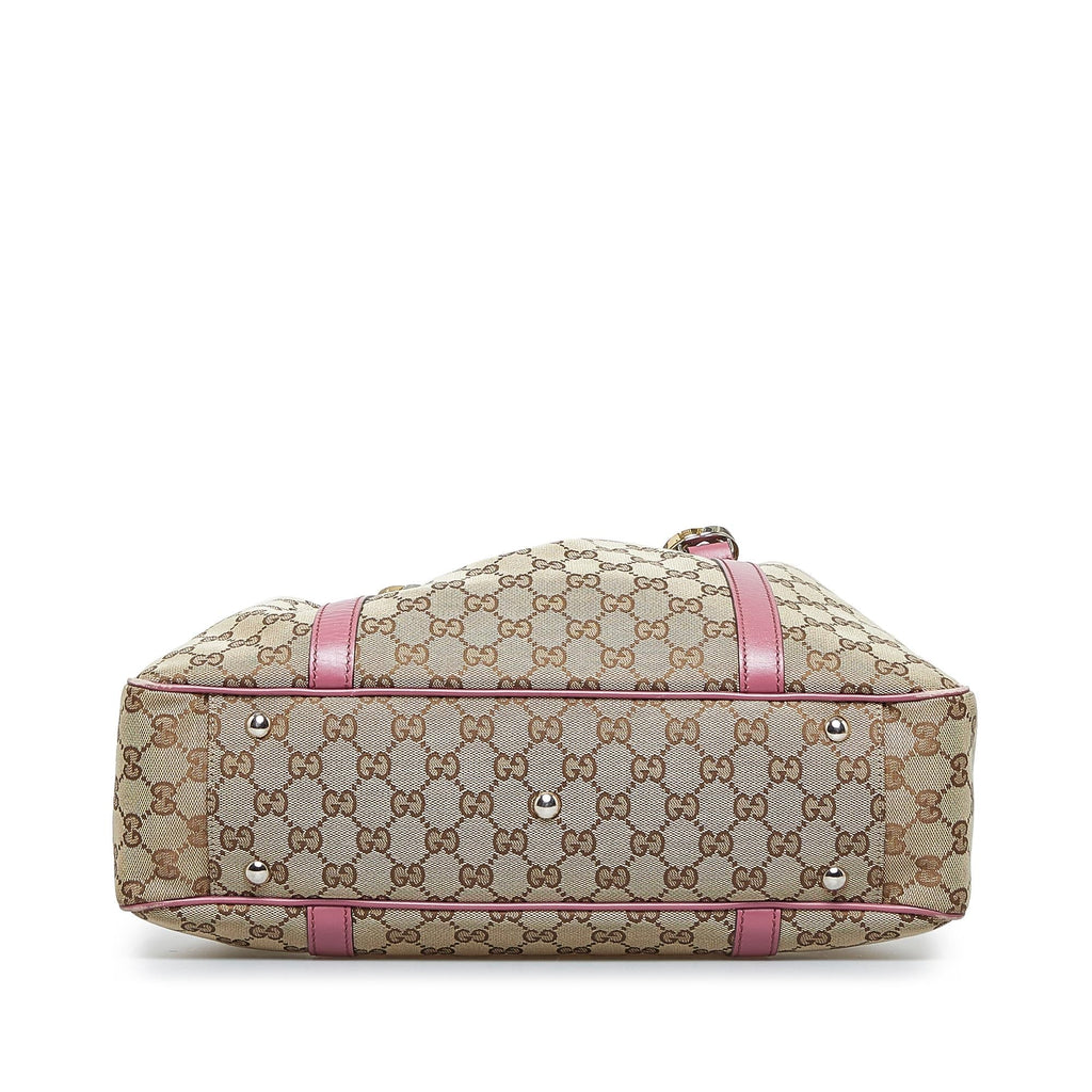 Gucci GG Canvas Twins Tote (SHG-IBz3MT)