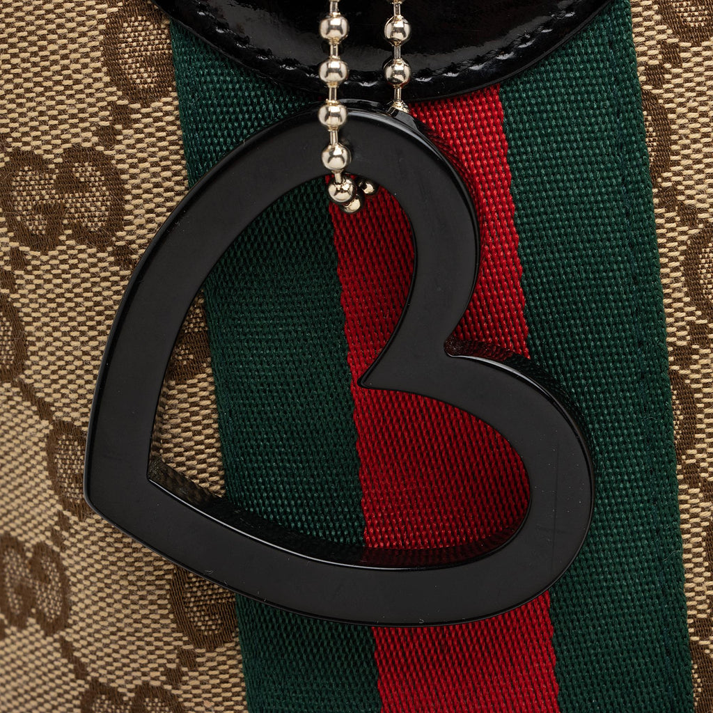 Gucci GG Canvas Web Jolie Medium Tote (SHF-5ry4OI)