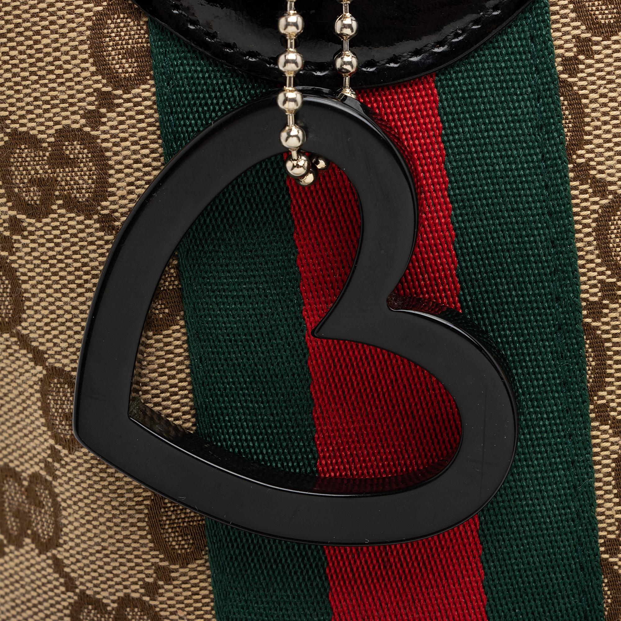 Gucci GG Canvas Web Jolie Medium Tote (SHF-5ry4OI)