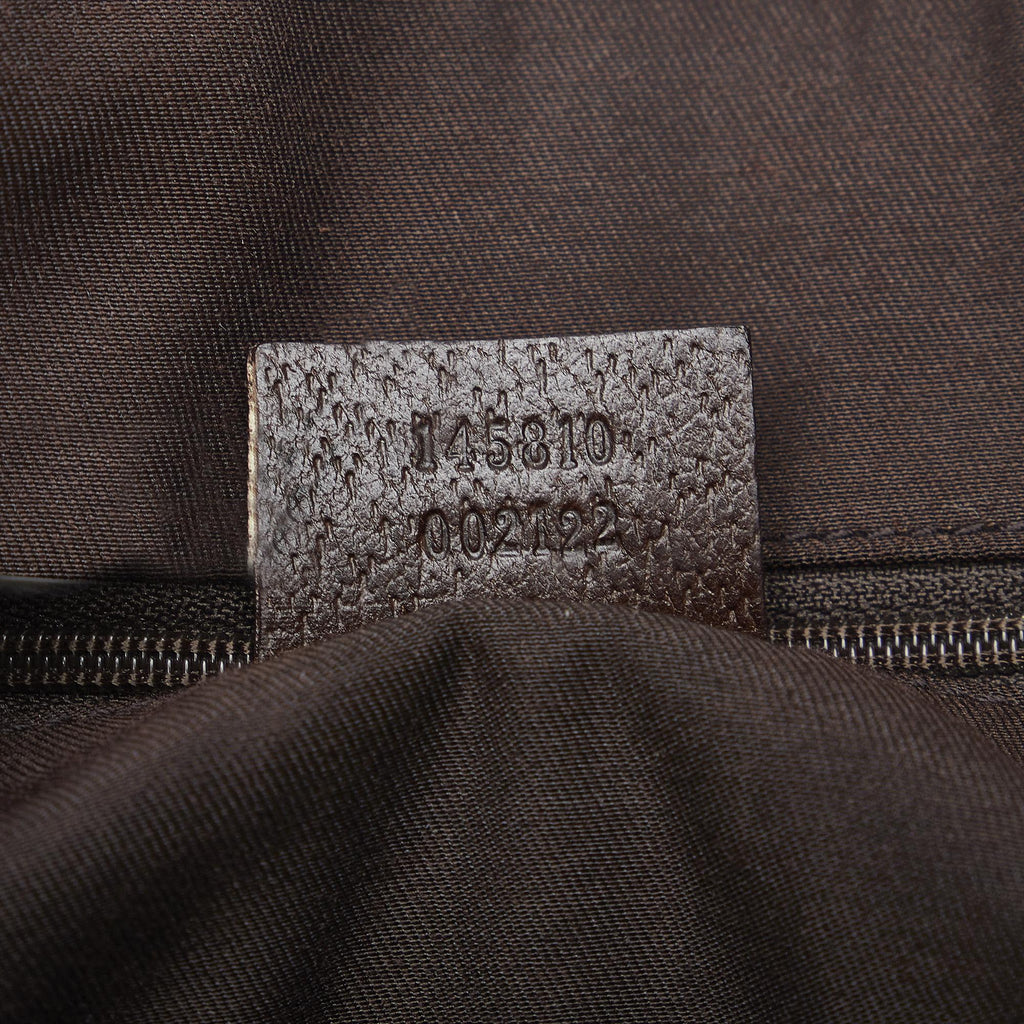 Gucci GG Canvas Web Pop Tote (SHG-Jsskew)