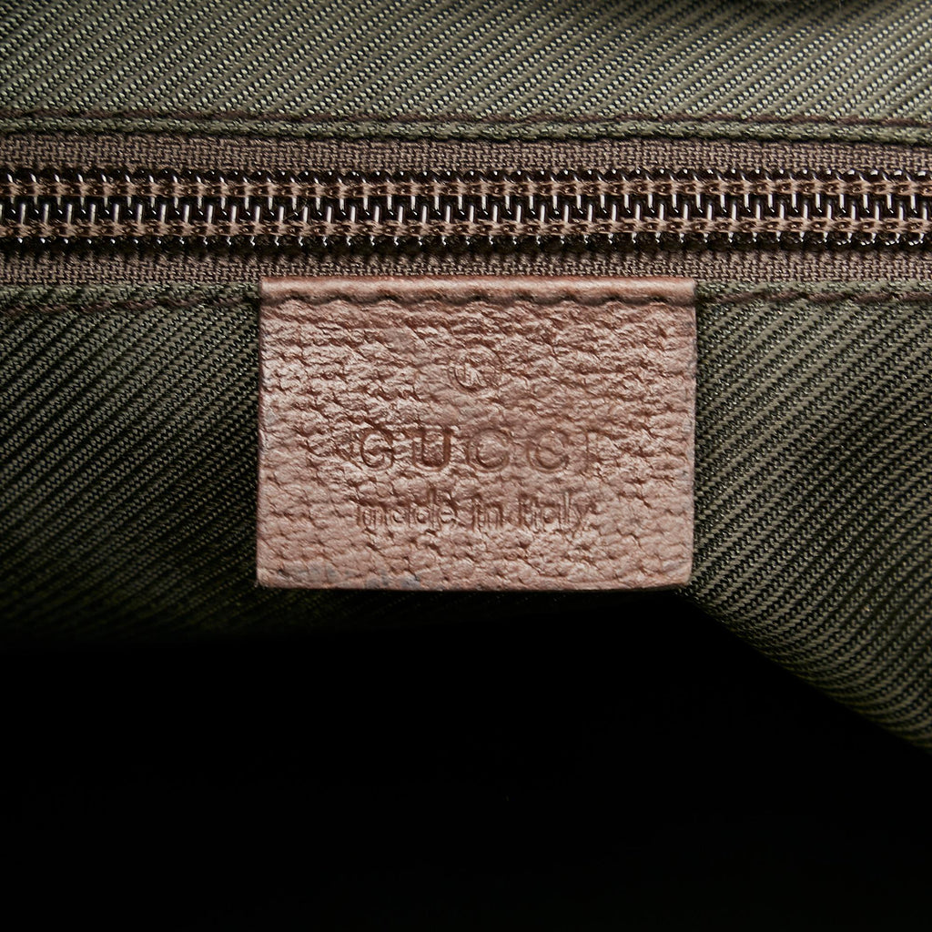 Gucci GG Canvas Web Tote (SHG-BPuGCO)