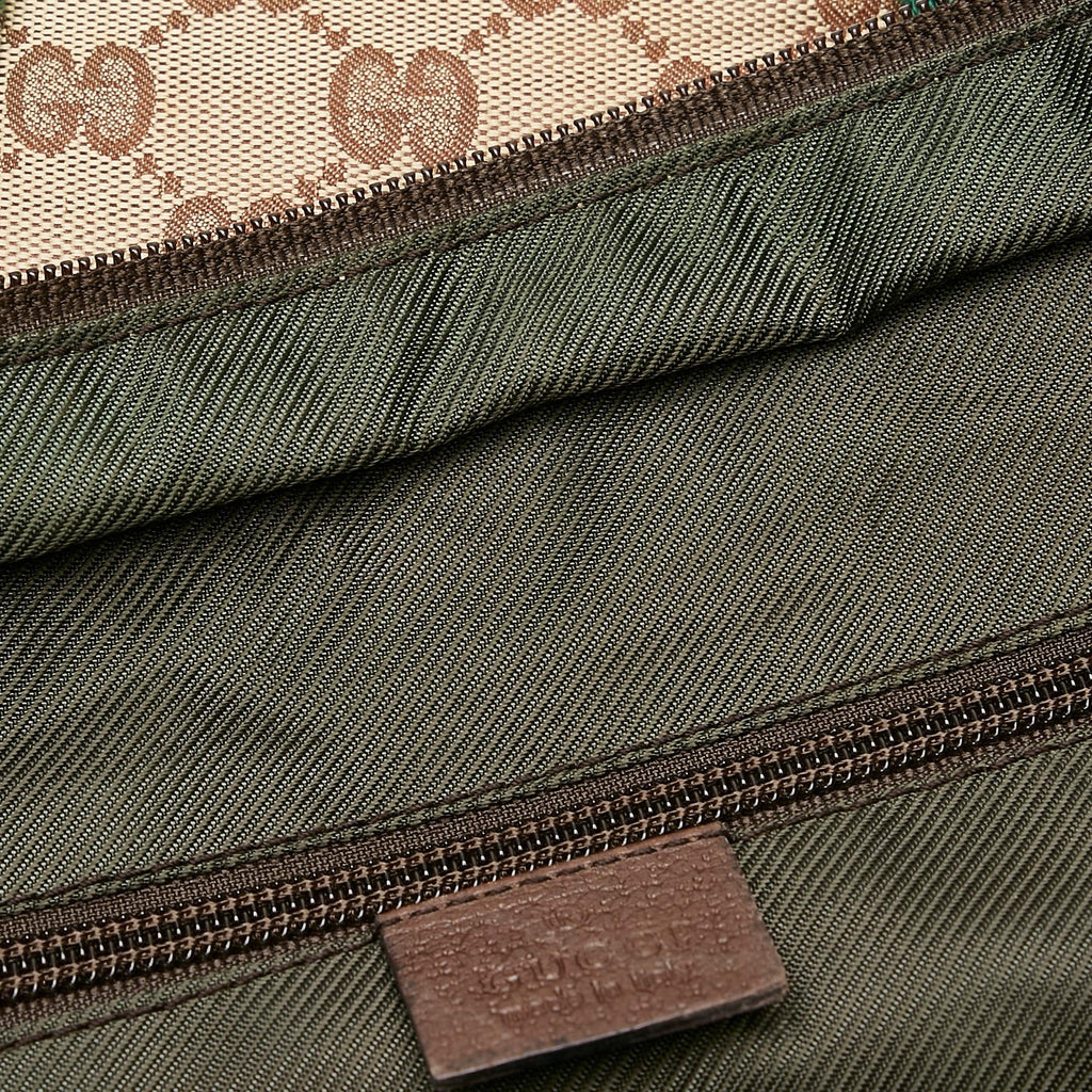 Gucci GG Canvas Web Tote (SHG-BPuGCO)