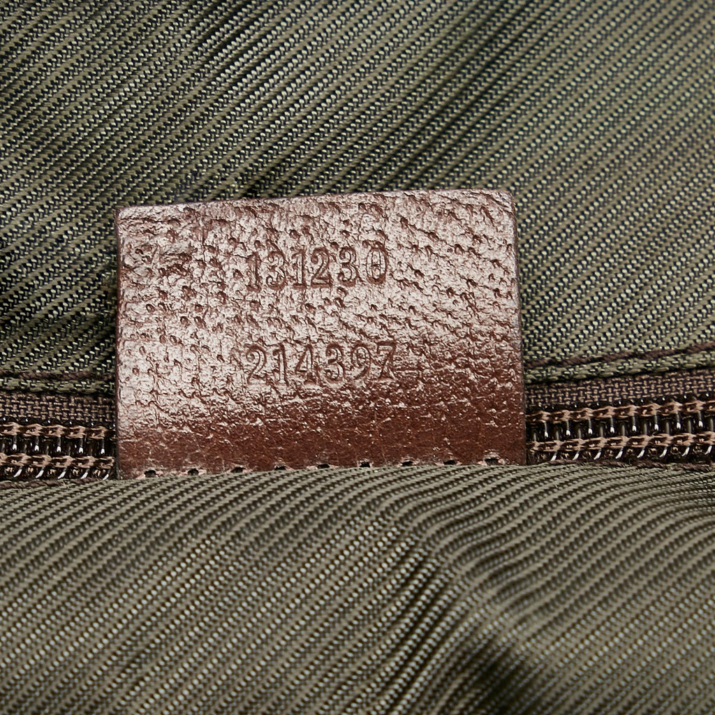 Gucci GG Canvas Web Tote (SHG-BPuGCO)