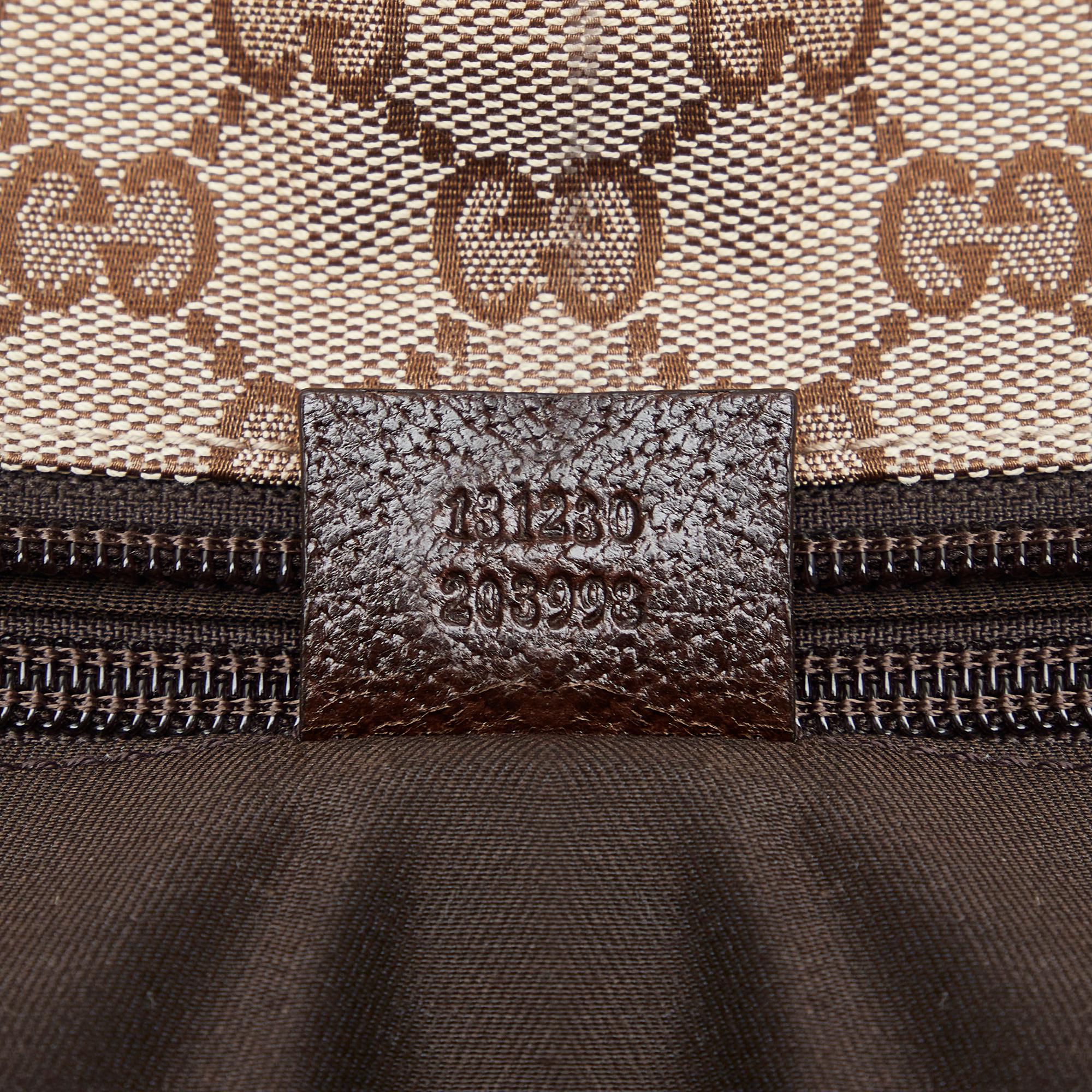 Gucci GG Canvas Web Tote (SHG-V3zgvm)