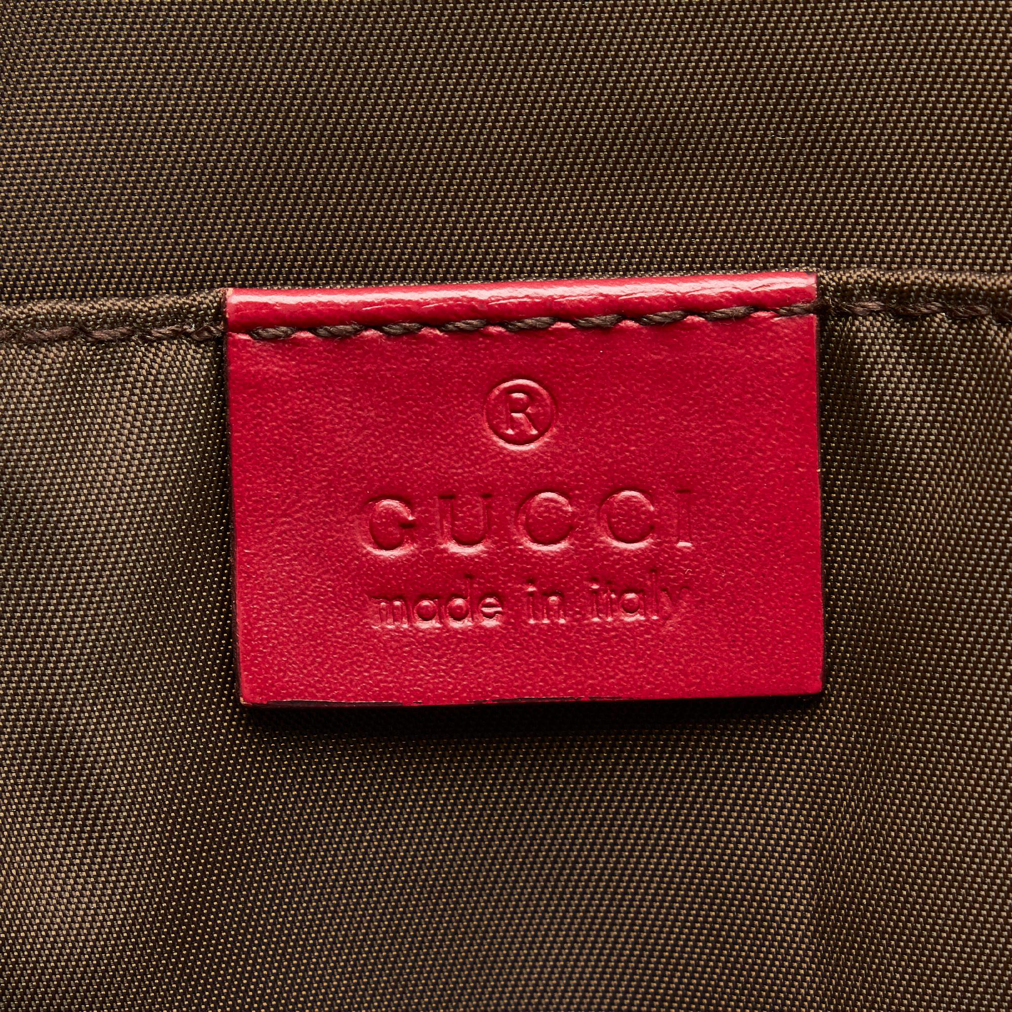 Gucci GG Canvas Web Tote (SHG-X8bRab)