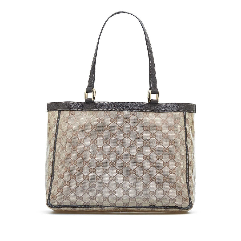 Gucci GG Crystal Abbey D-Ring Tote (SHG-0cYgsJ)