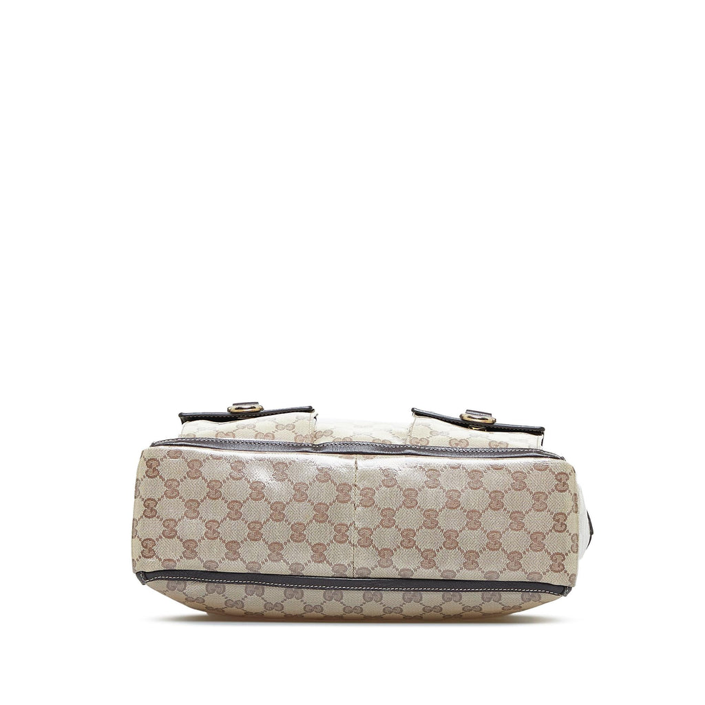 Gucci GG Crystal Abbey D-Ring Tote (SHG-0cYgsJ)