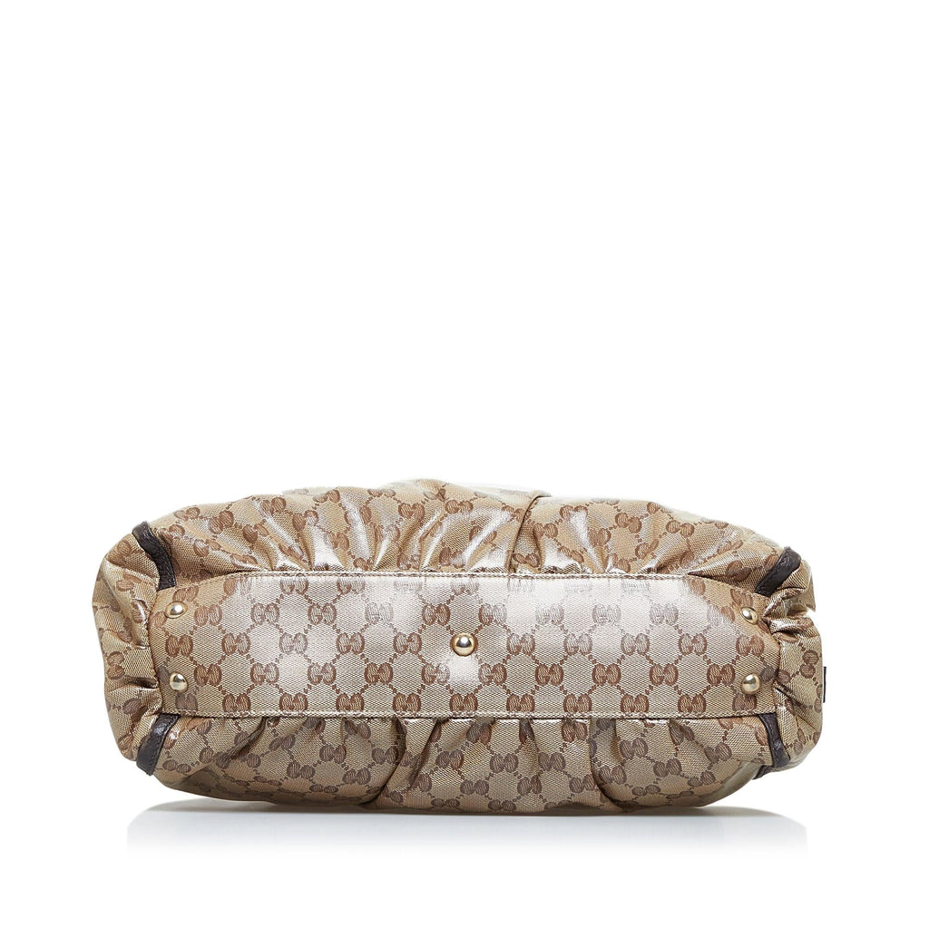 Gucci GG Crystal Abbey-D Ring Tote (SHG-kcgK09)