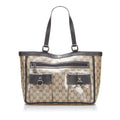 Gucci GG Crystal Abbey Pocket Tote Bag (SHG-HEx0Bk)