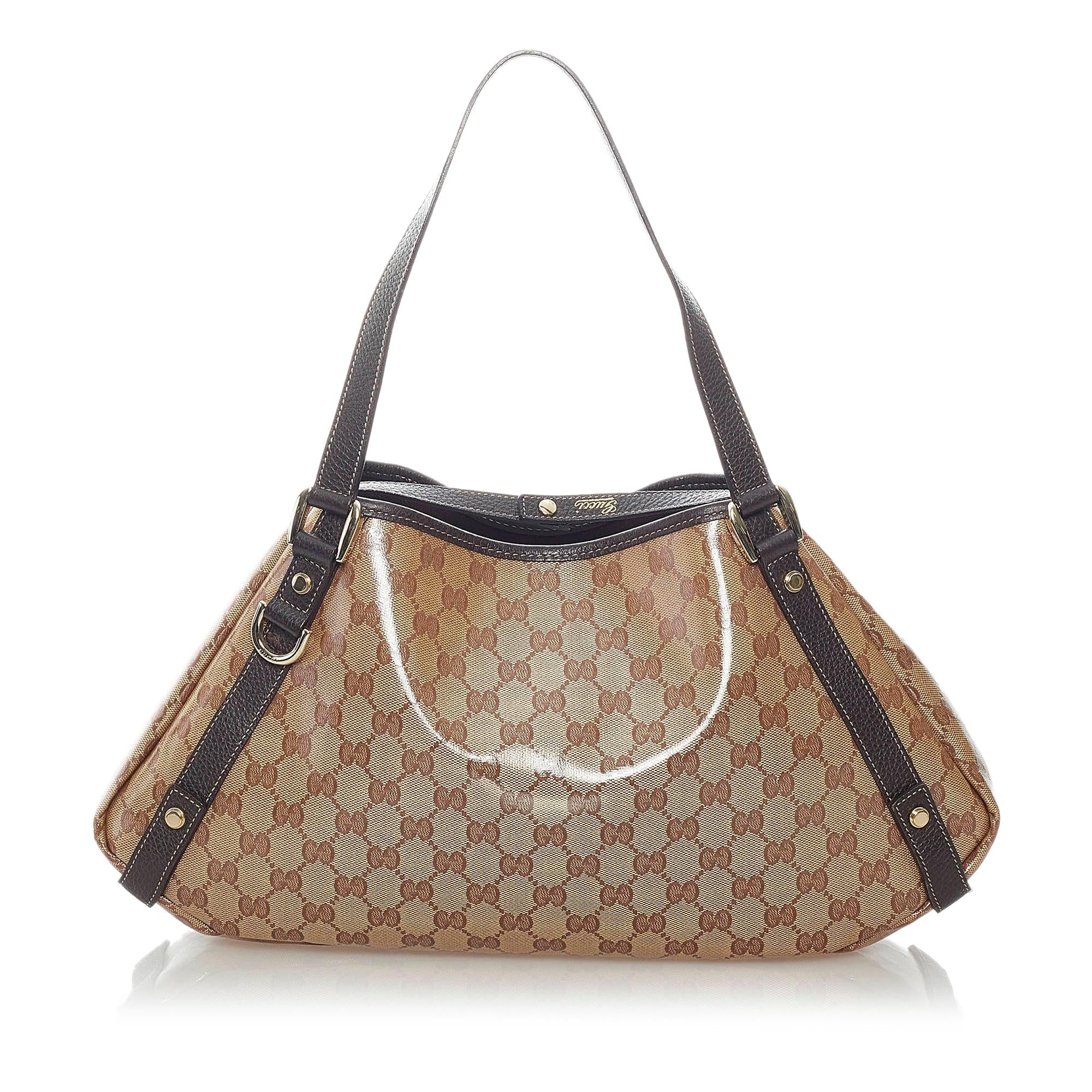 Gucci GG Crystal Pelham Tote Bag (SHG-vFtcgC)