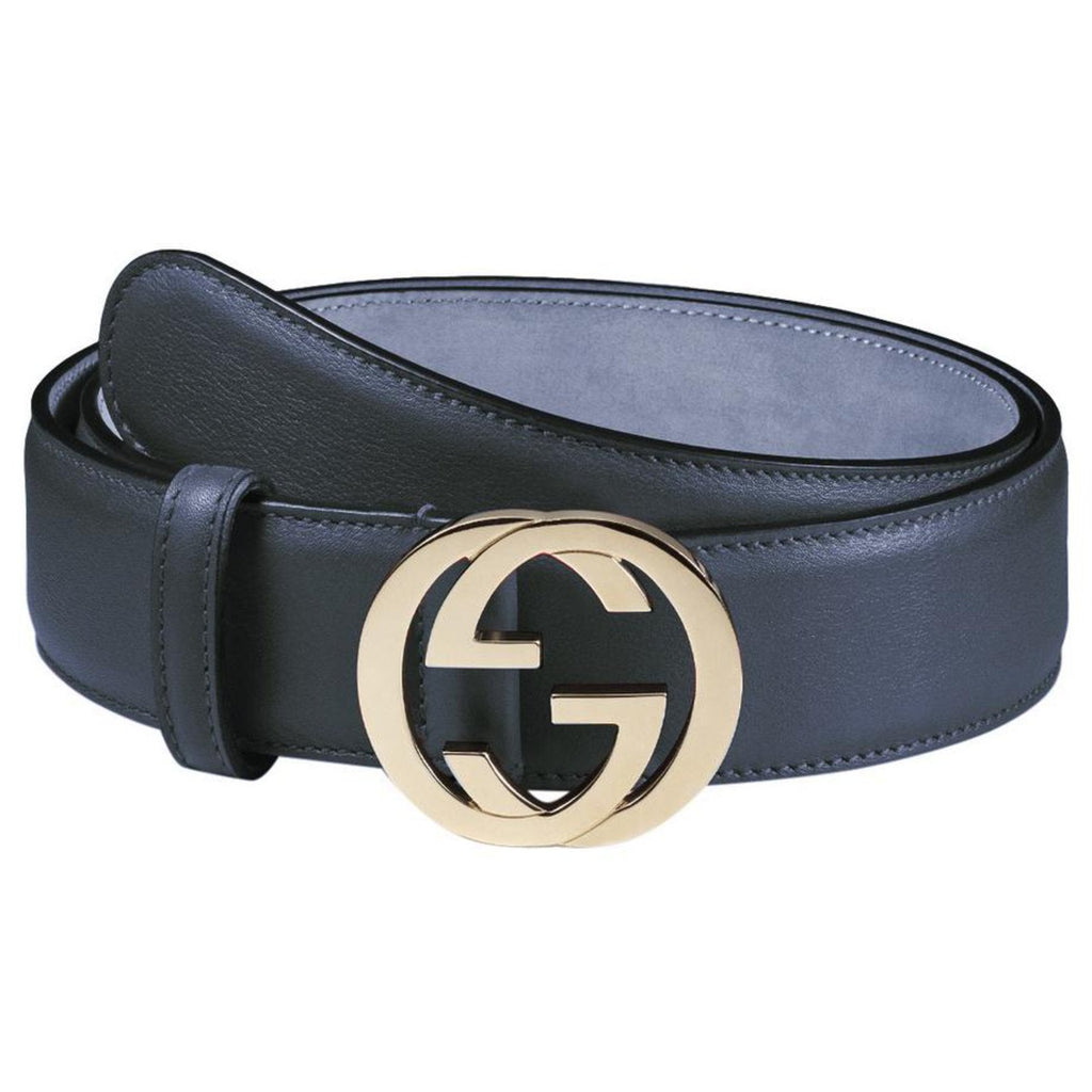 Gucci GG Interlocking Leather Belt