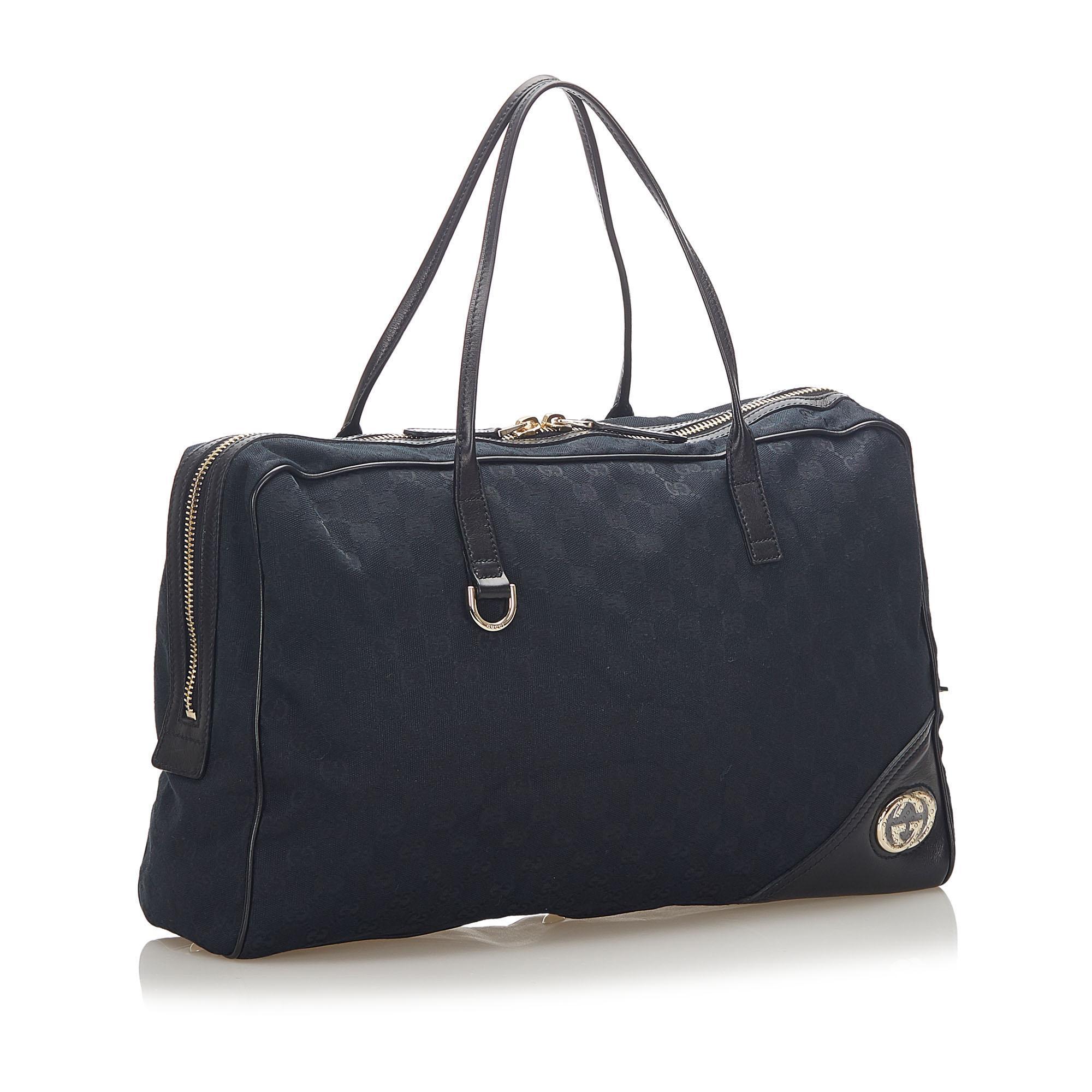 Gucci GG Jacquard New Britt Tote Bag (SHG-17069)
