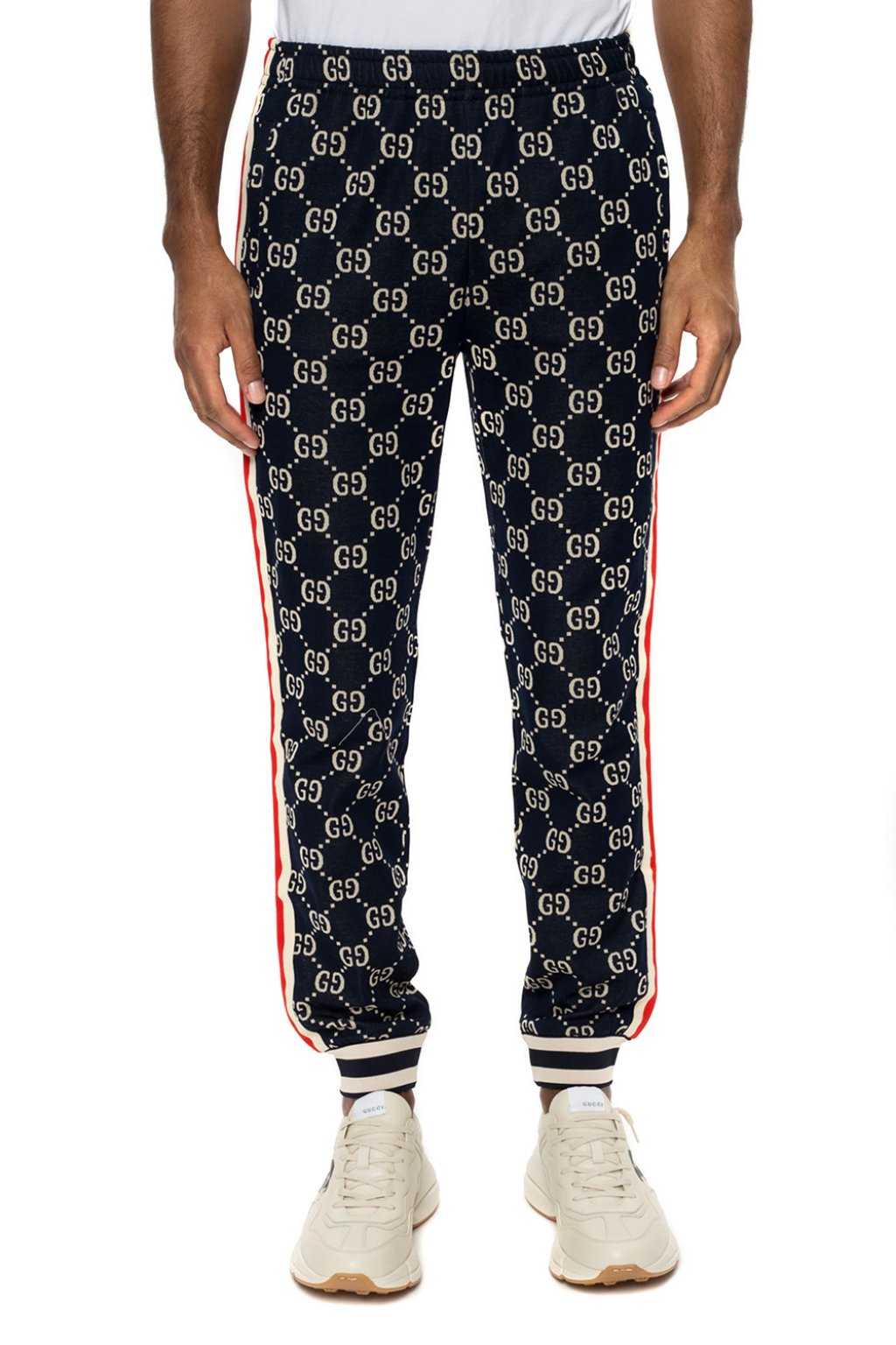 GUCCI GG JACQUARD TRACK PANTS