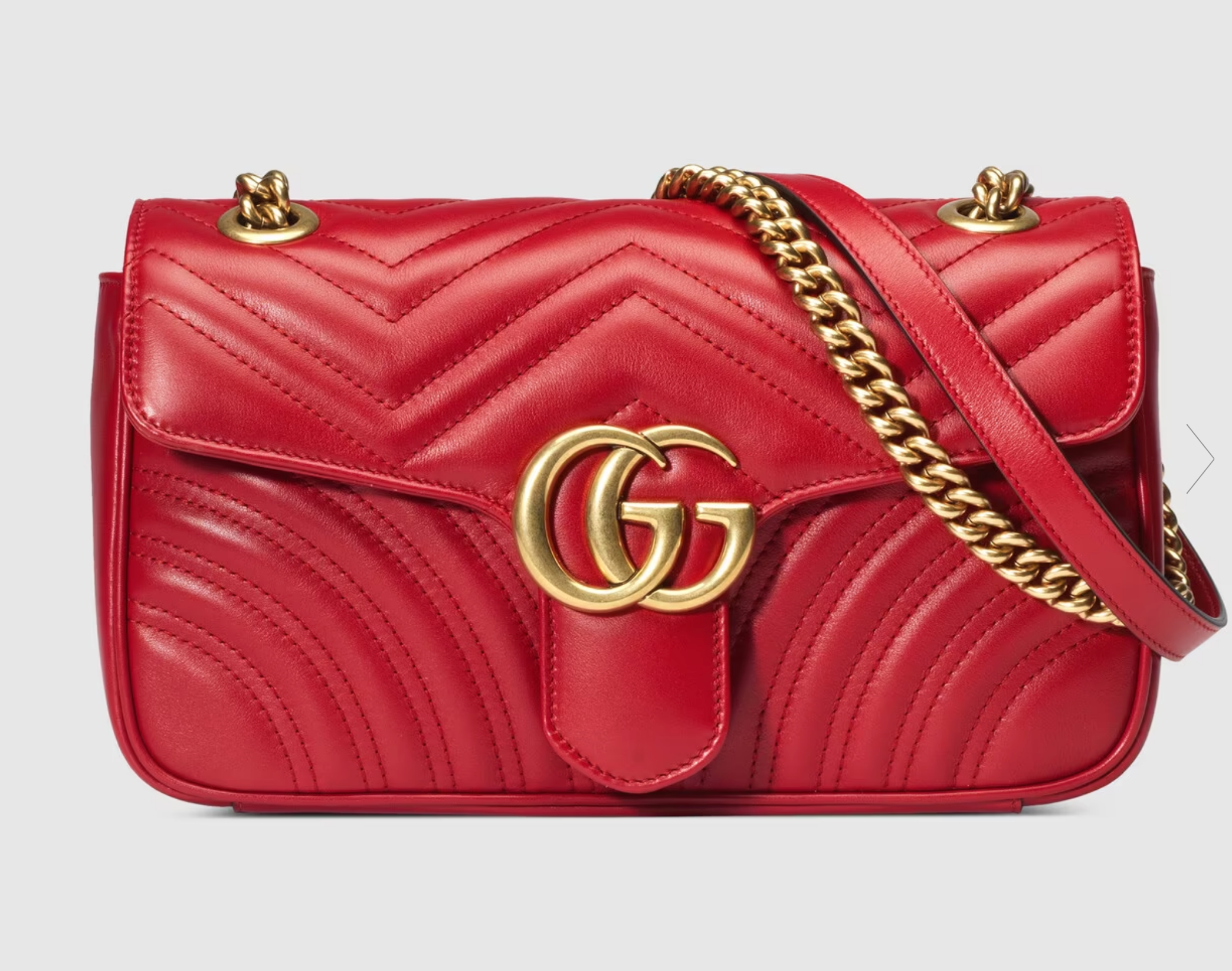 GUCCI GG MARMONT SMALL Matelassé BAG
