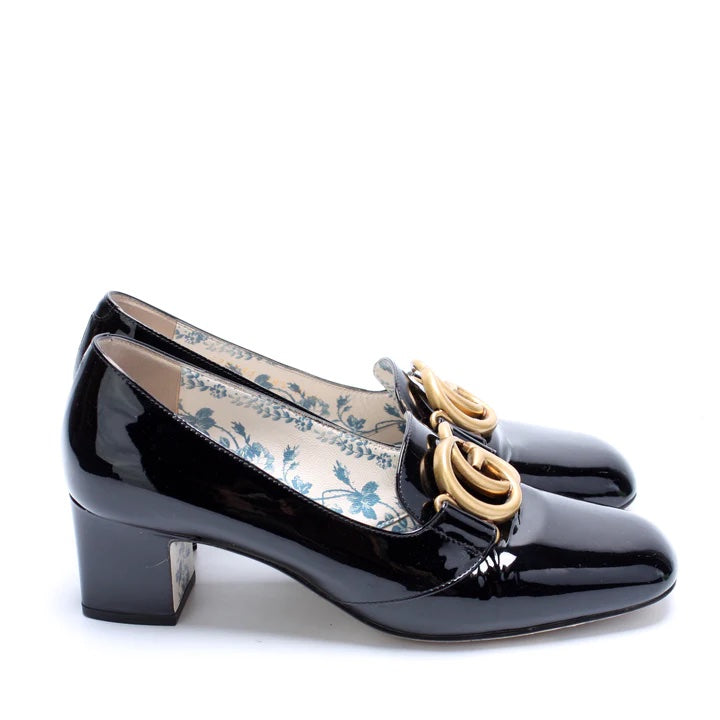 GUCCI GG MARMONT LOAFER PUMPS