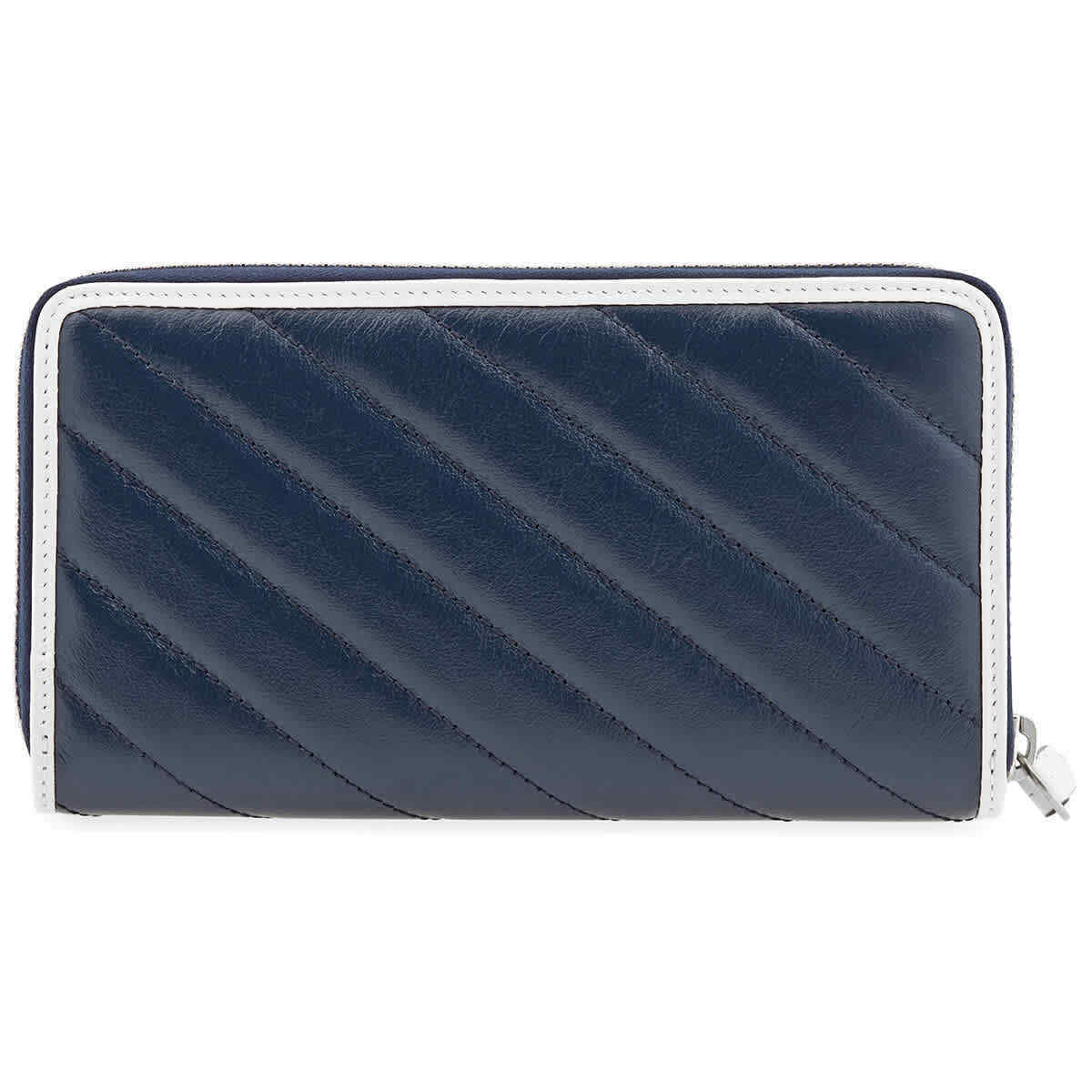 GUCCI GG MARMONT QUILTED LEATHER ZIP WALLET
