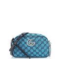 GUCCI GG MARMONT DIAGONAL QUILTED SMALL SHOULDER BAG