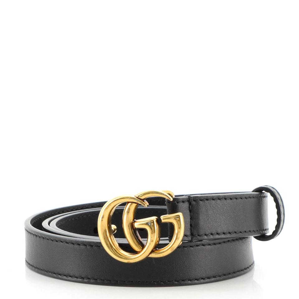 GUCCI GG MARMONT LEATHER BELT