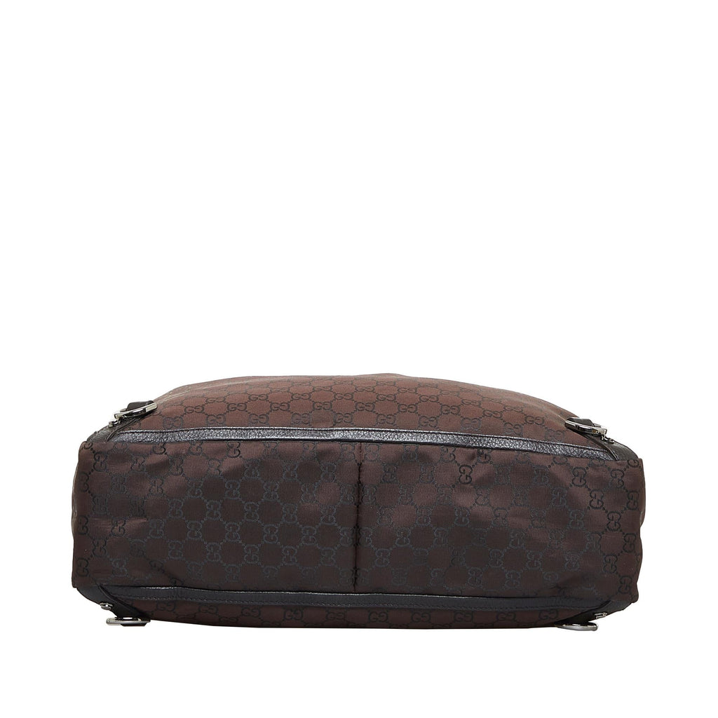 Gucci GG Nylon Abbey D-Ring Tote (SHG-AlBqMB)