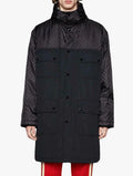 Gucci Men's Black GG Nylon Large Jacket