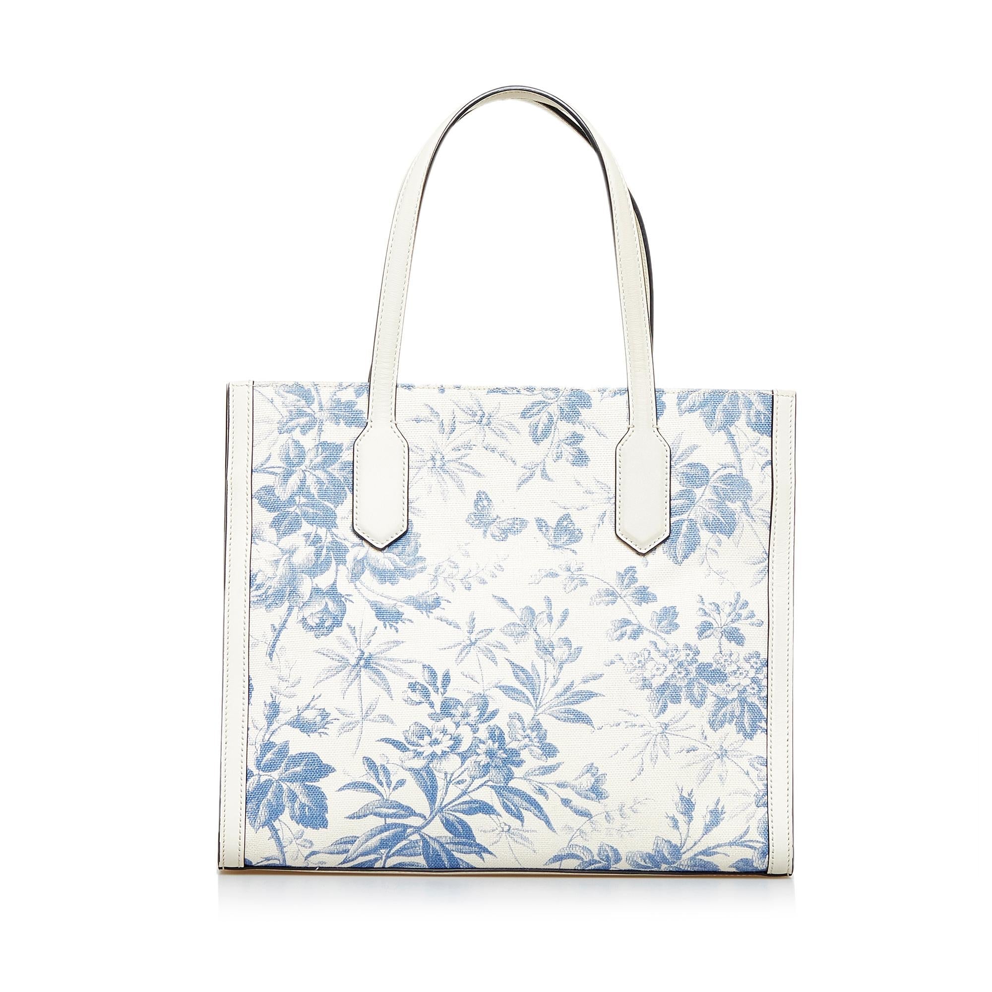Gucci GG Ribbon Herbarium Tote (SHG-QtOTpC)