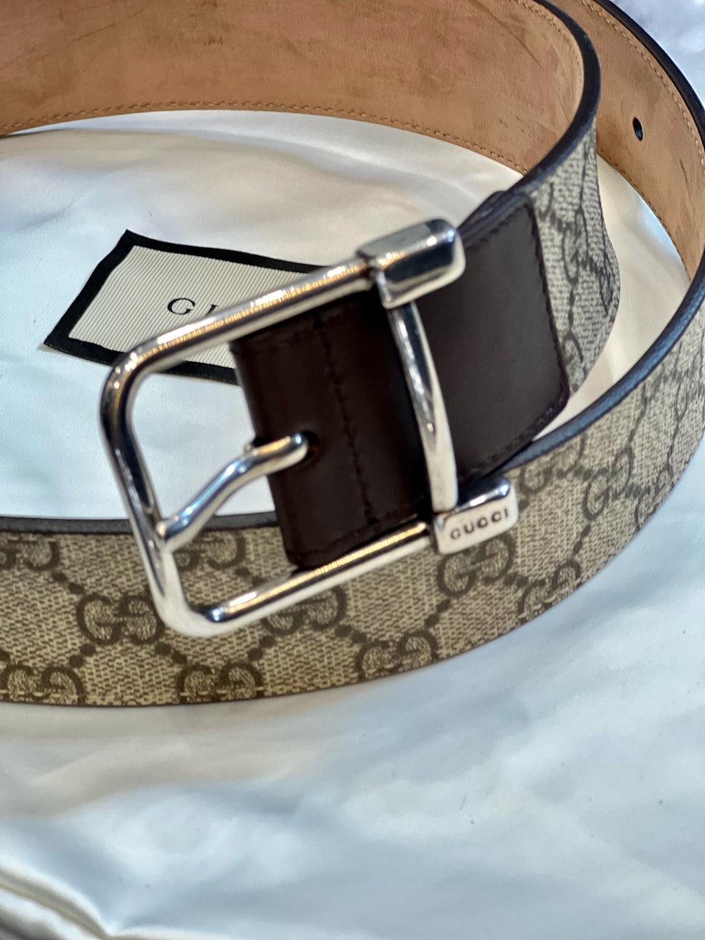 GUCCI GG SUPREME BELT