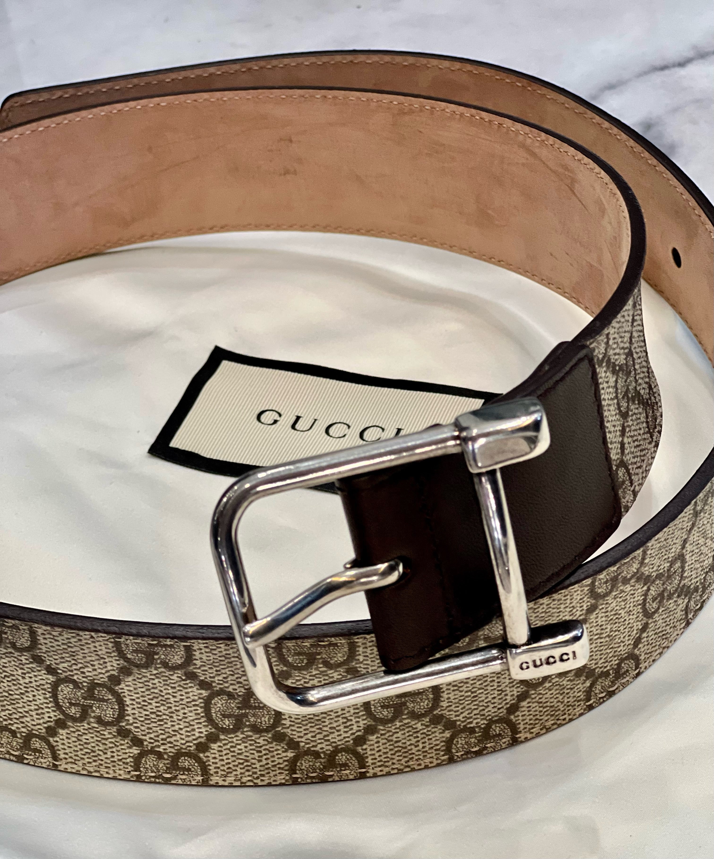 GUCCI GG SUPREME BELT