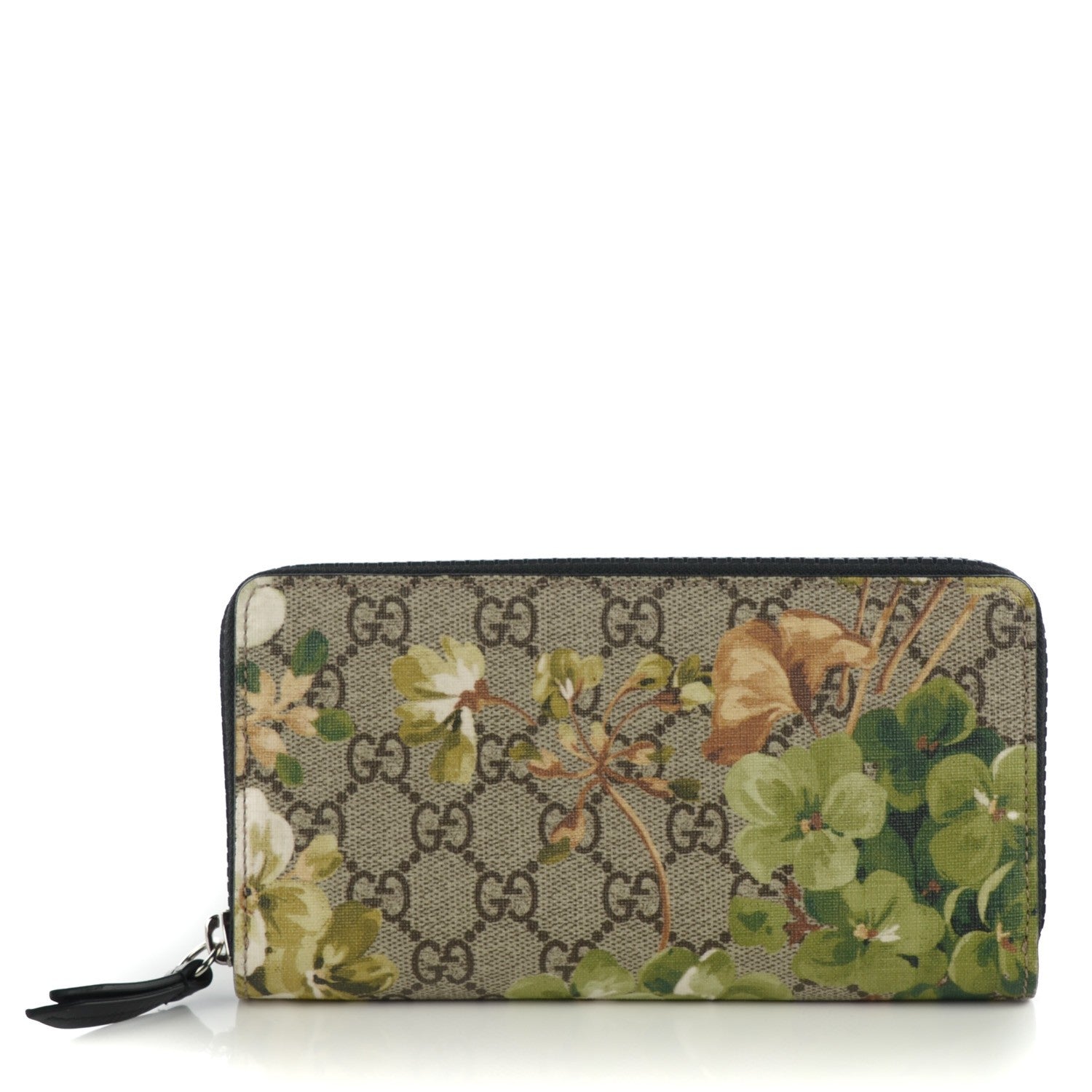 Gucci GG Supreme Monogram Blooms Wallet