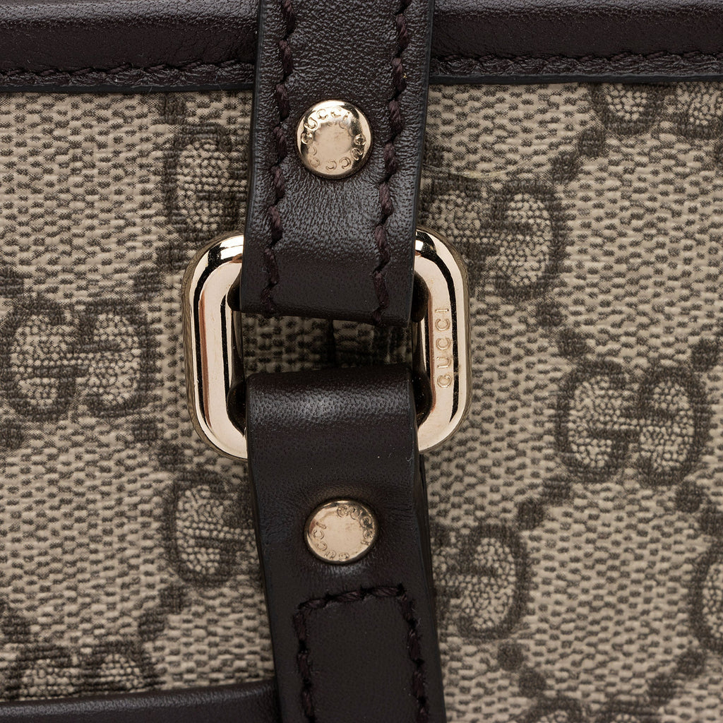Gucci GG Supreme Convertible Tote (SHF-Y8E55b)
