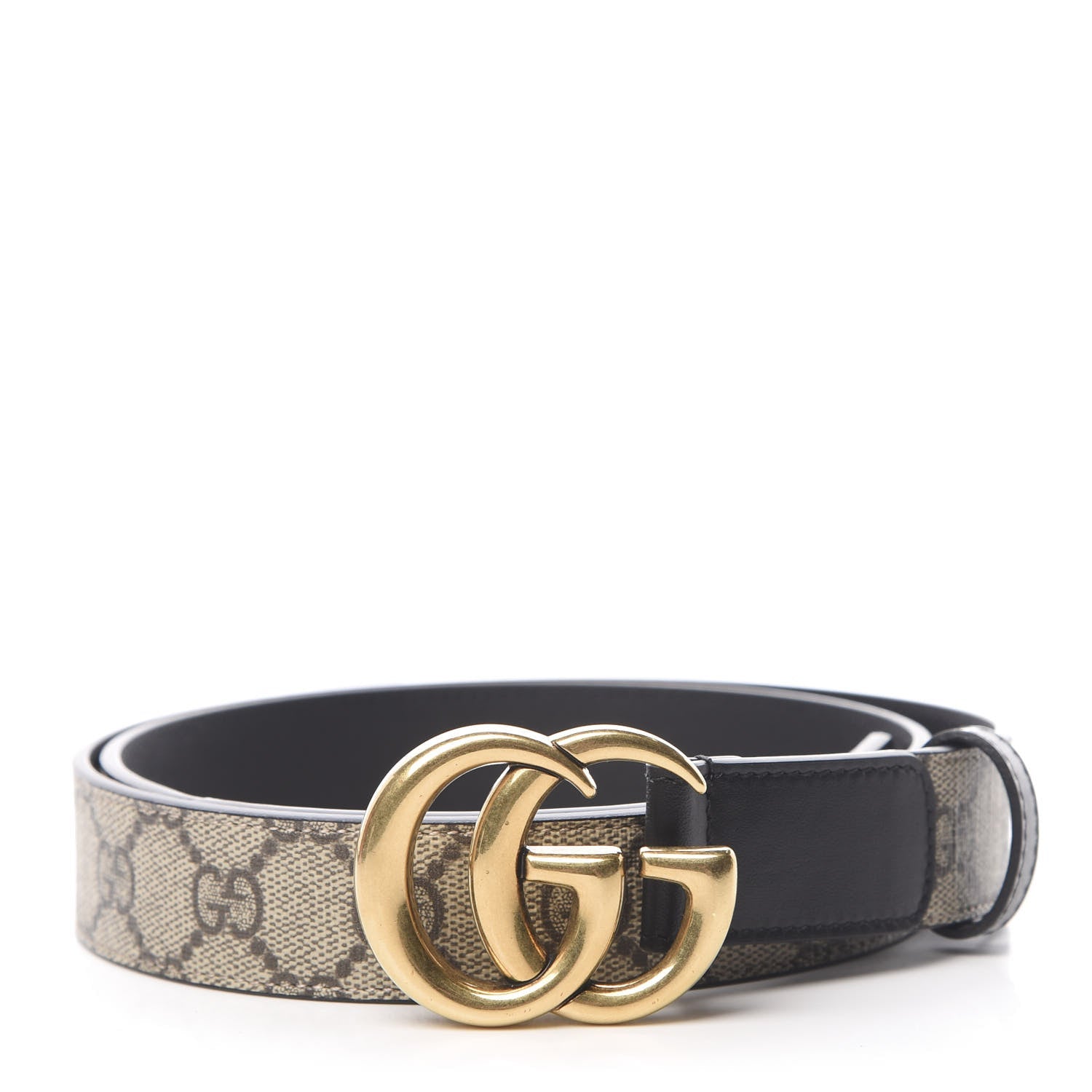 Gucci GG Supreme Monogram Marmont Kids Belt