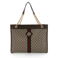 Gucci GG Supreme Rajah Large Tote (SHF-CkmY9Y)