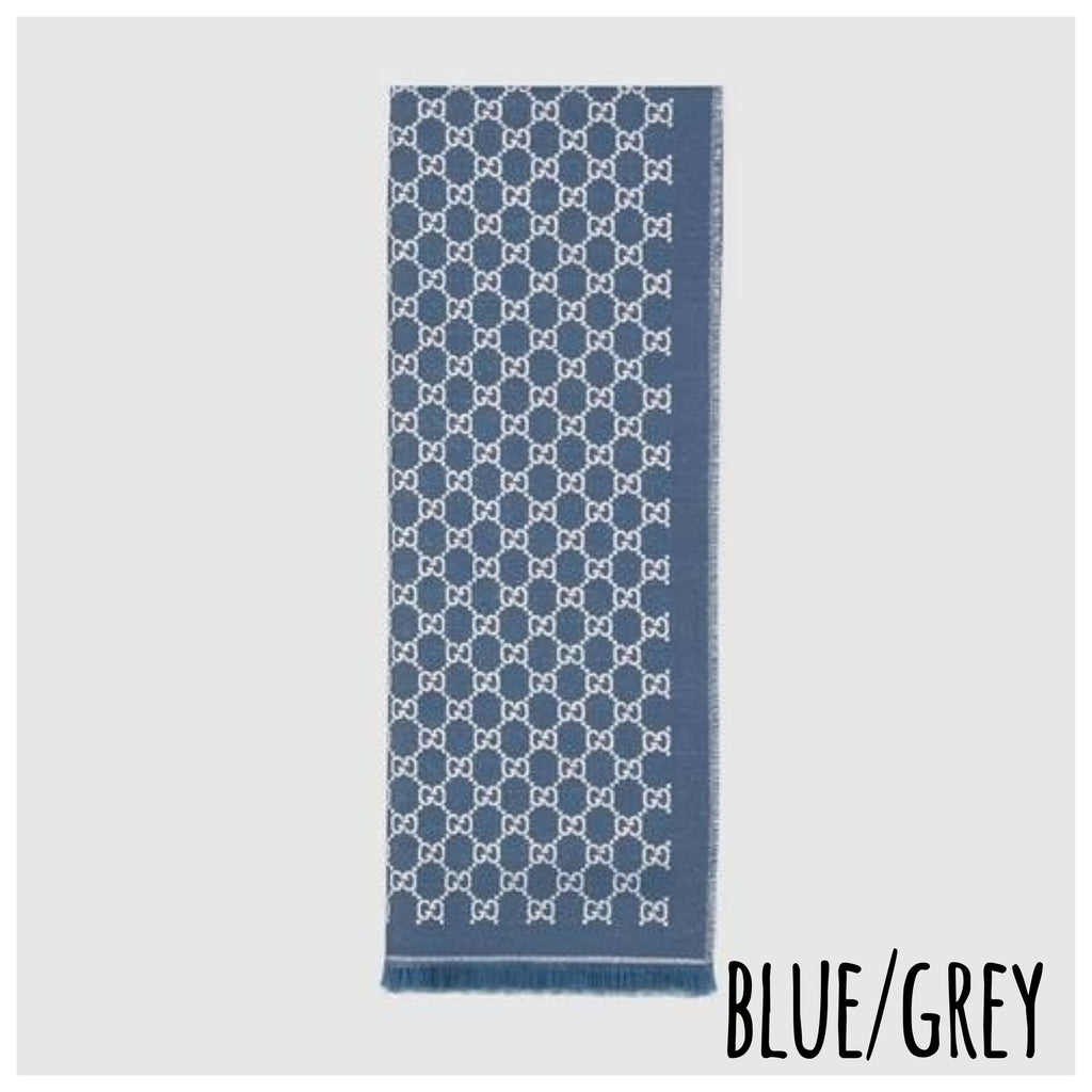 GUCCI GG  Lamé JACQUARD SHAWL